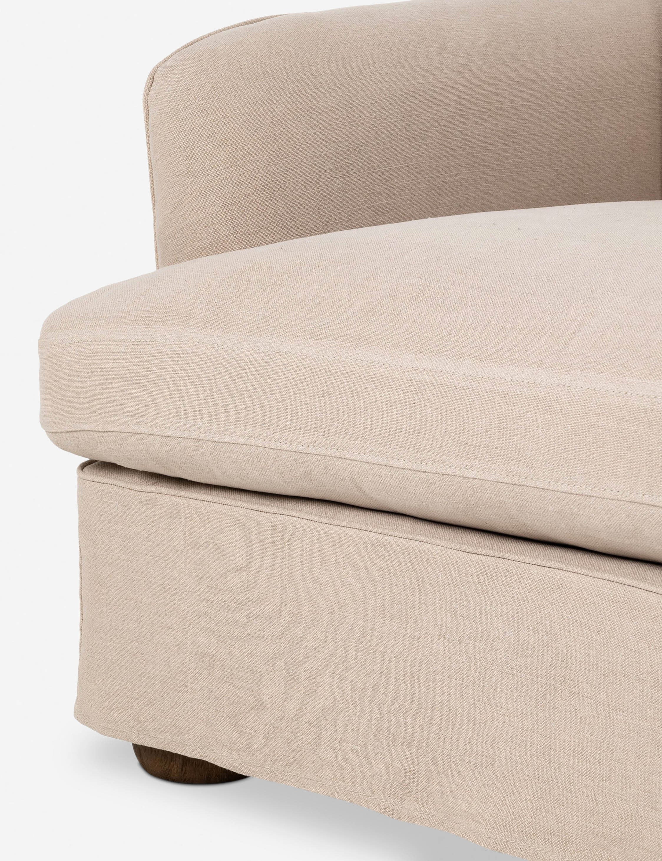 Karissa Slipcover Sofa by Amber Lewis x Four Hands - Image 8