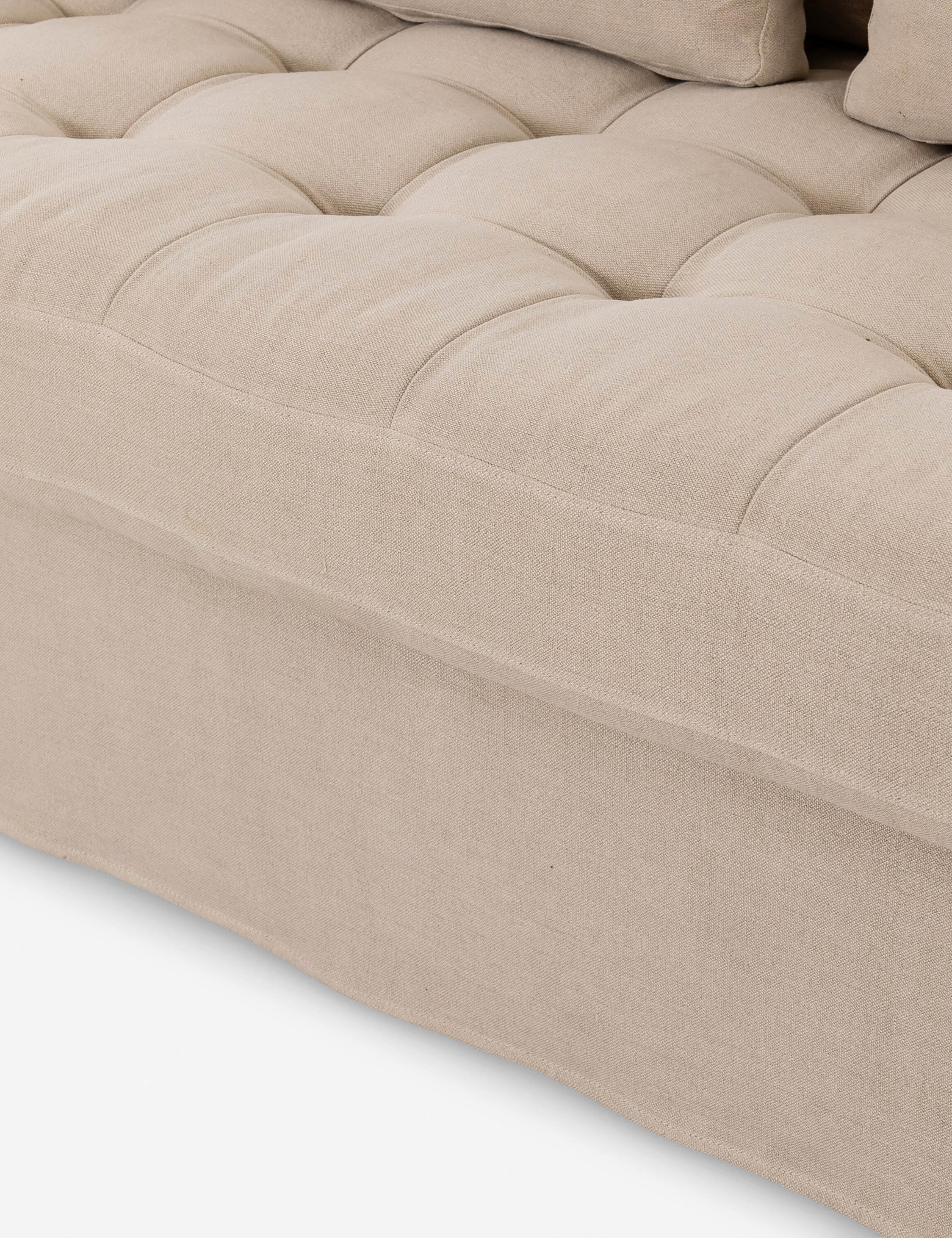 Keena Slipcover Sofa by Amber Lewis x Four Hands - Image 10