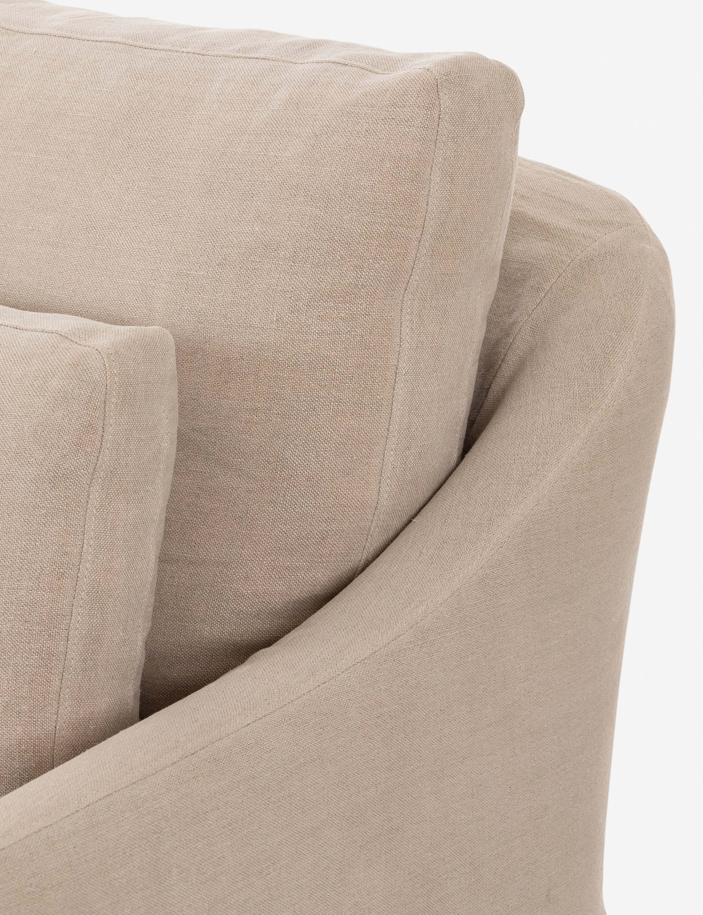 Keena Slipcover Sofa by Amber Lewis x Four Hands - Image 12
