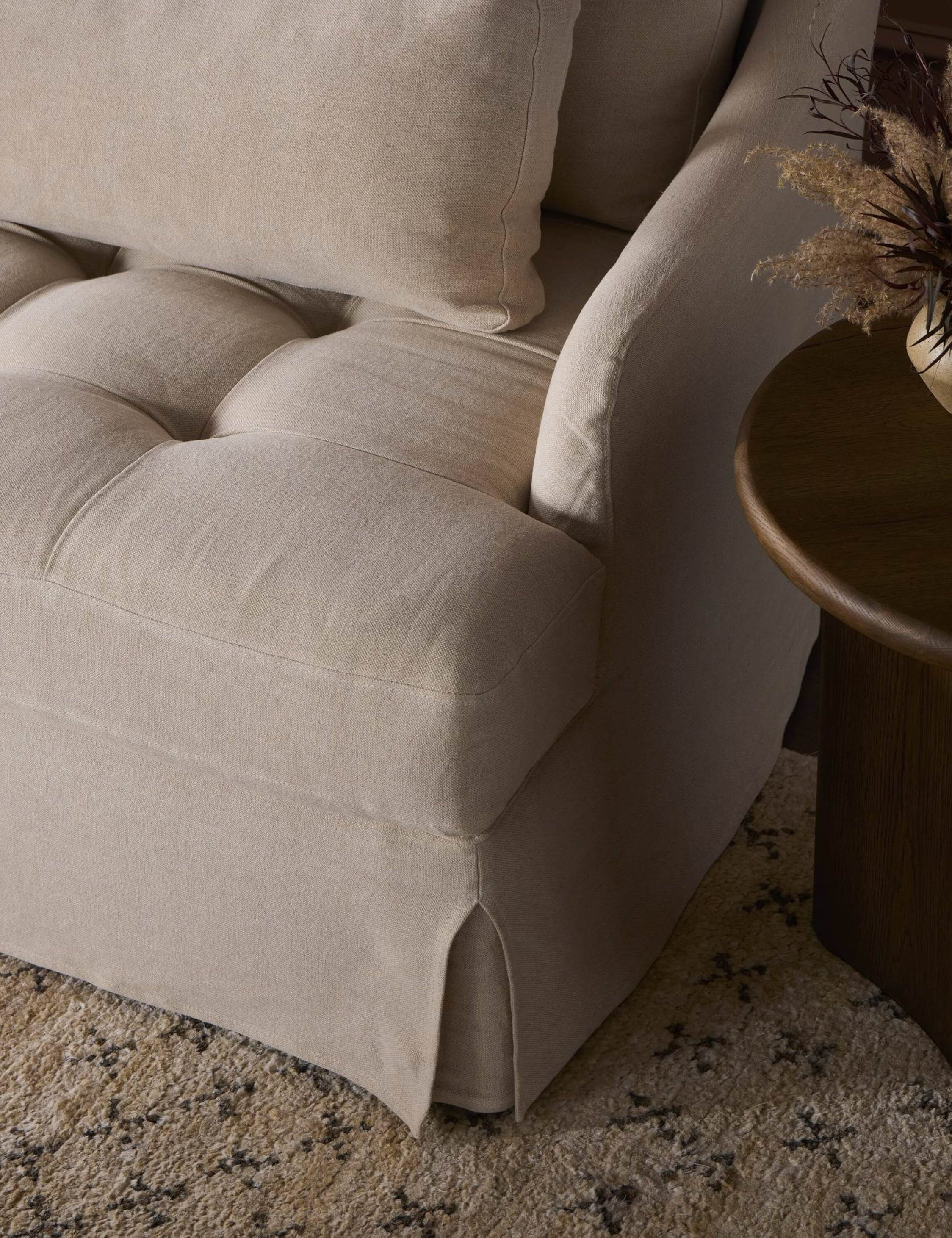 Keena Slipcover Sofa by Amber Lewis x Four Hands - Image 7