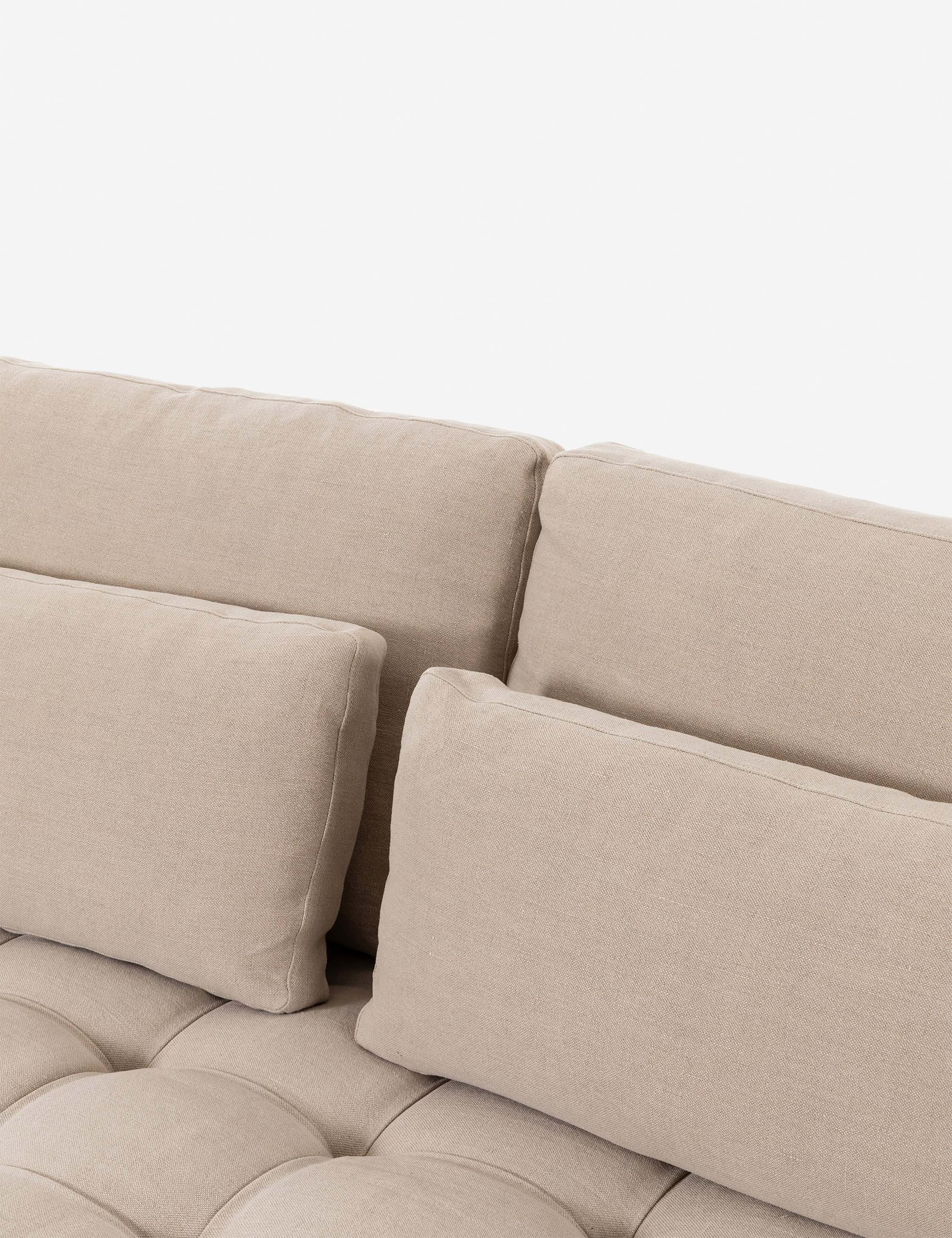 Keena Slipcover Sofa by Amber Lewis x Four Hands - Image 9