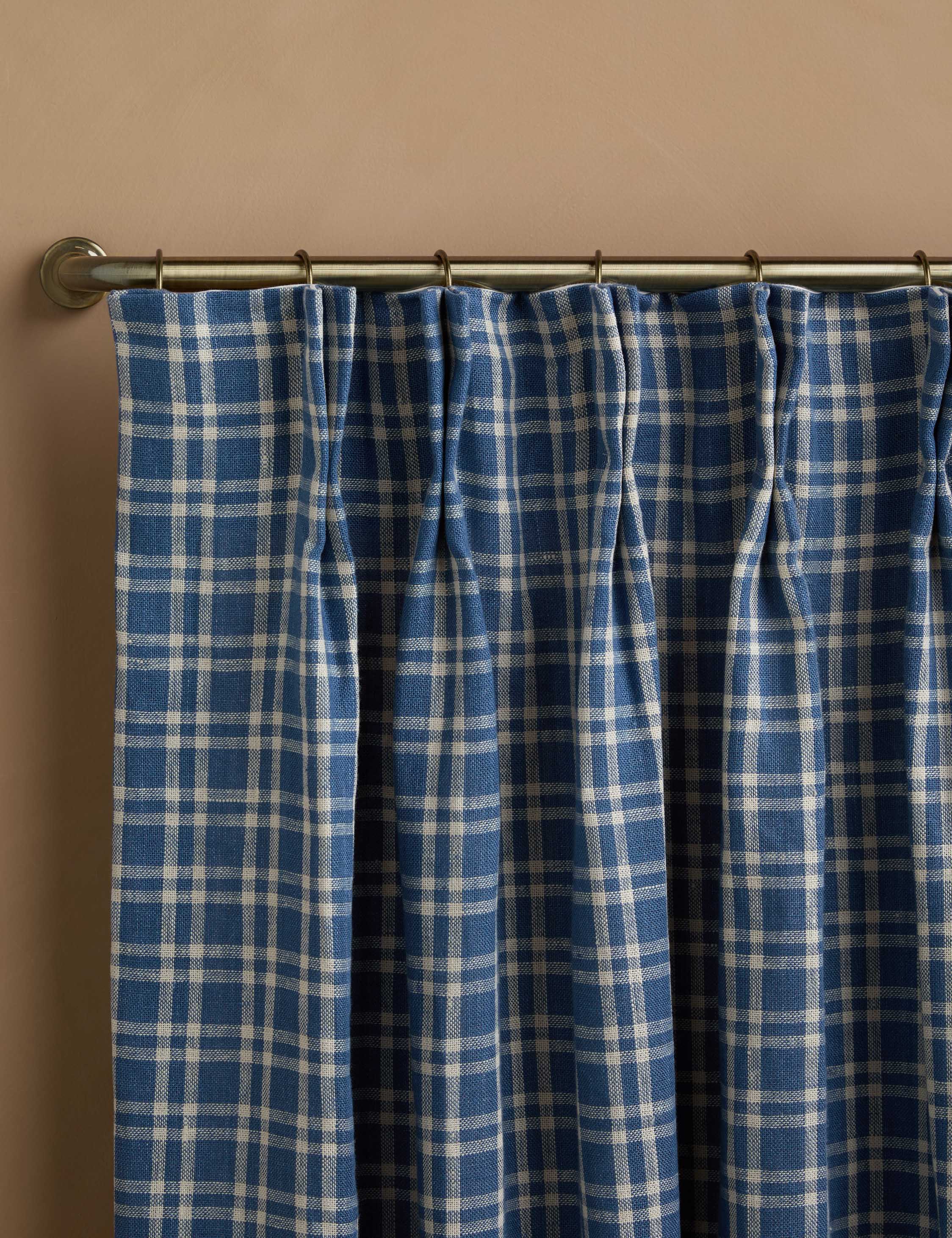 Kemper Pleated Linen Curtain Panel by Heidi Caillier - Image 3