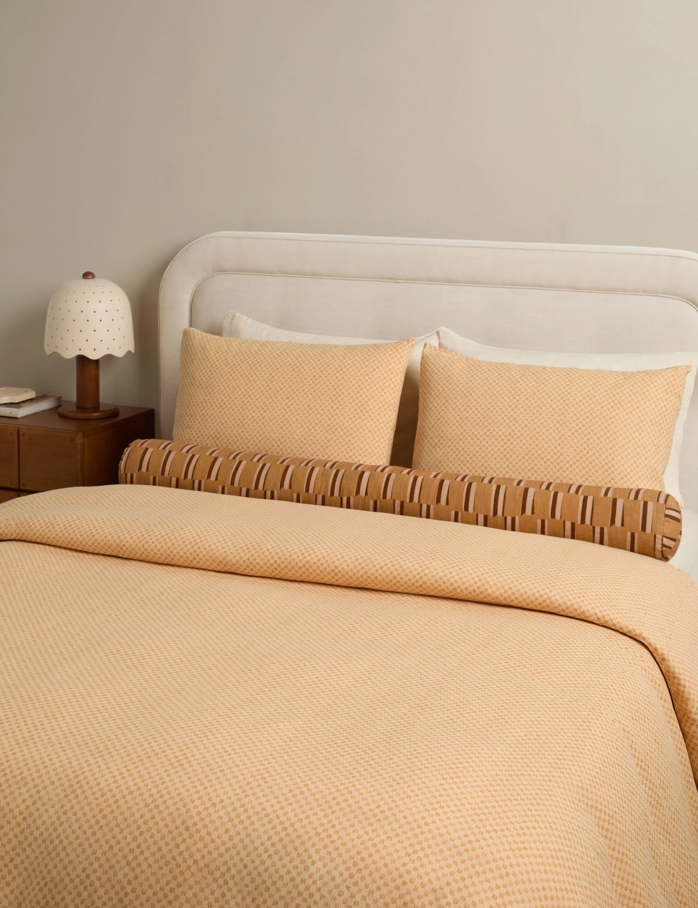 Kuvio Linen Cotton Duvet Cover by Sarah Sherman Samuel - Image 7