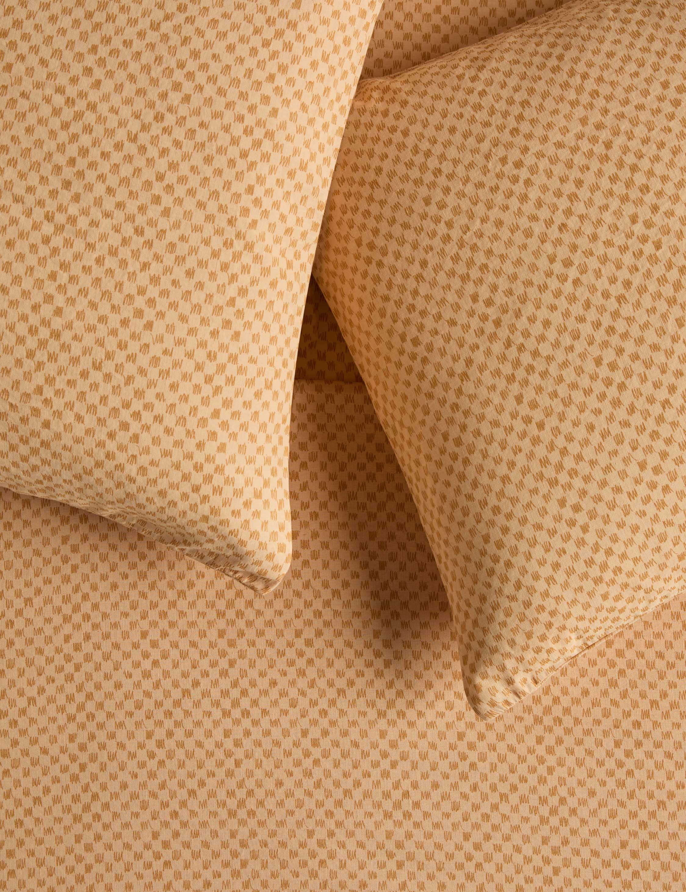 Kuvio Linen Cotton Sheet Set by Sarah Sherman Samuel - Image 10