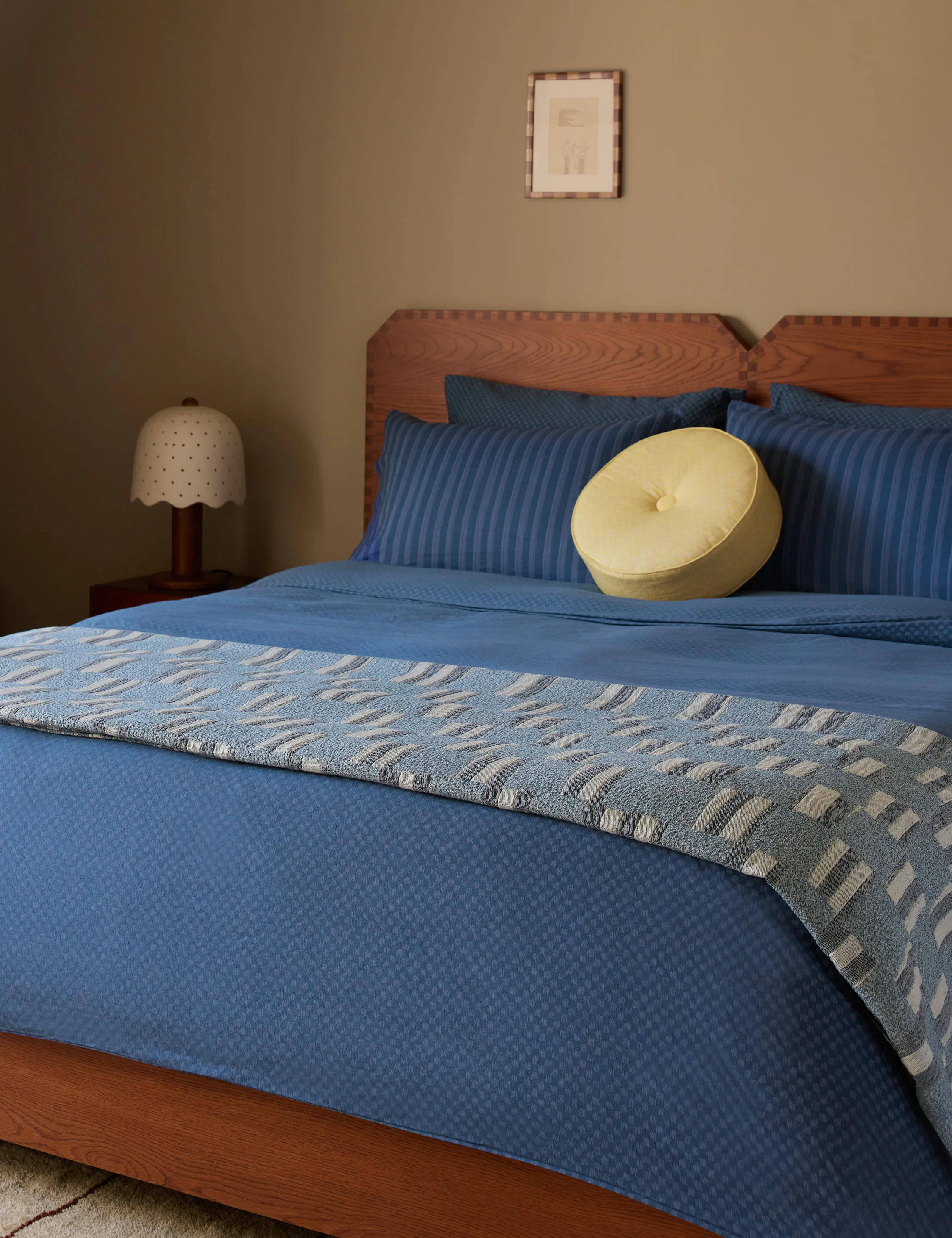 Kuvio Linen Cotton Sheet Set by Sarah Sherman Samuel - Image 3