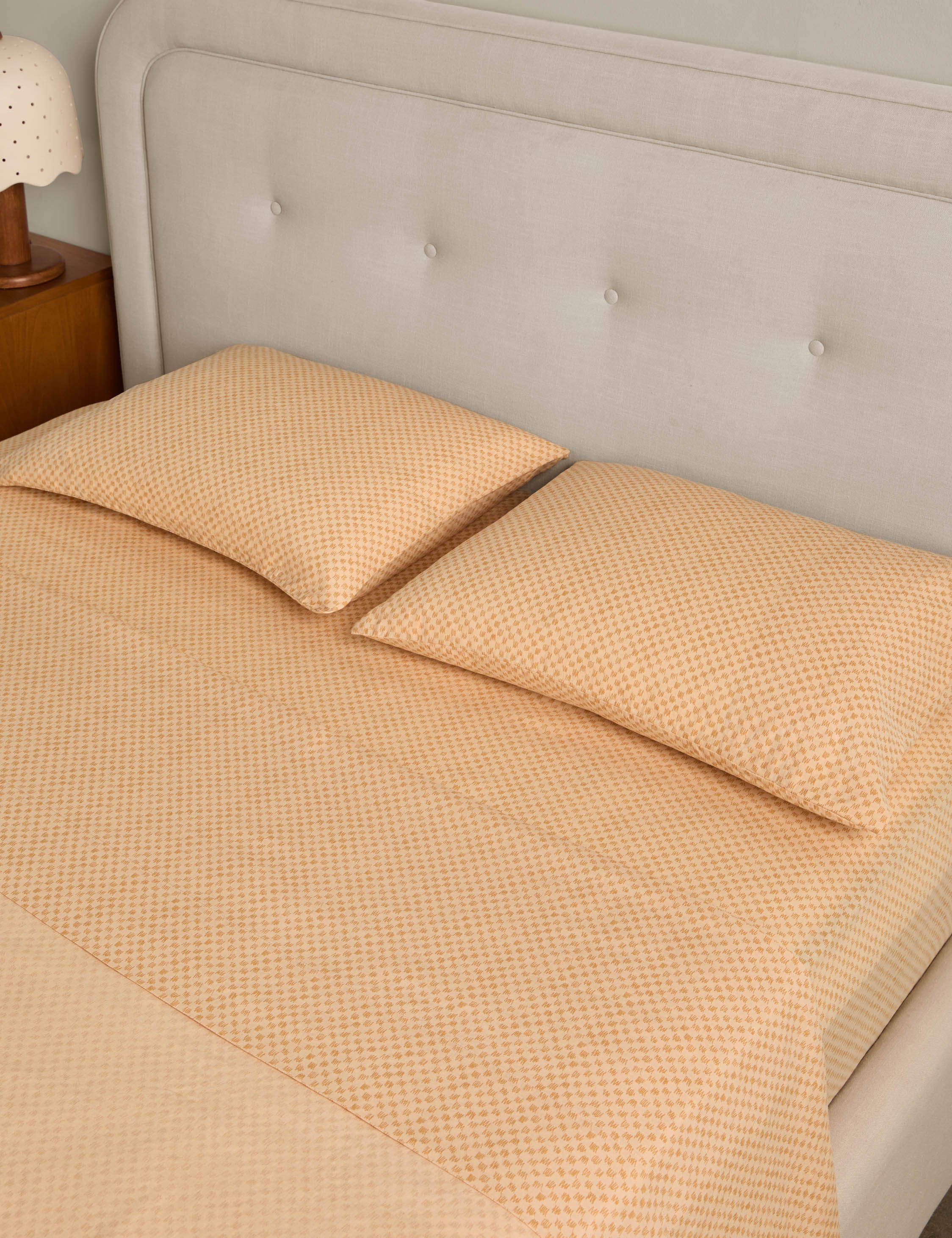 Kuvio Linen Cotton Sheet Set by Sarah Sherman Samuel - Image 6
