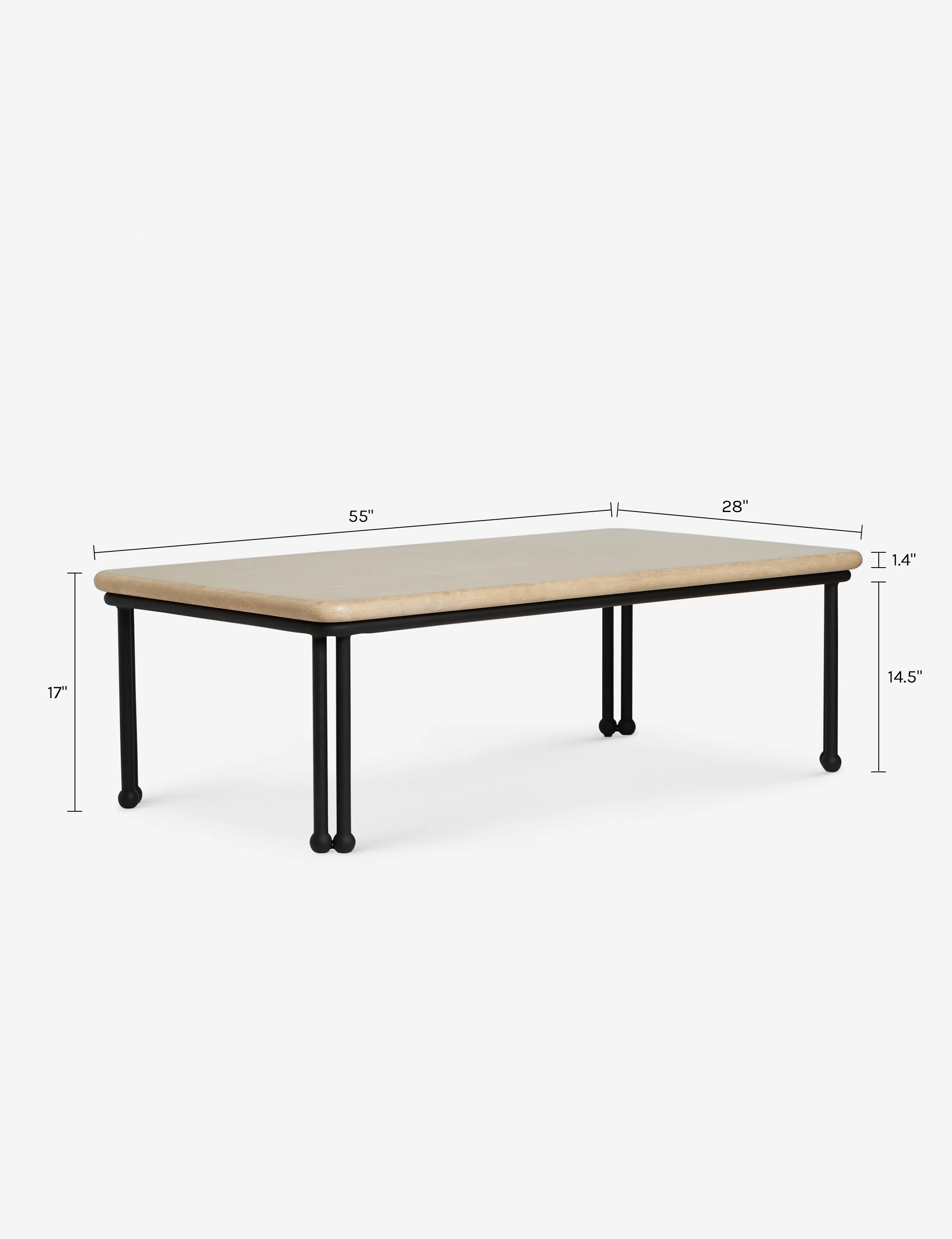 Lanata Outdoor Coffee Table - Image 7