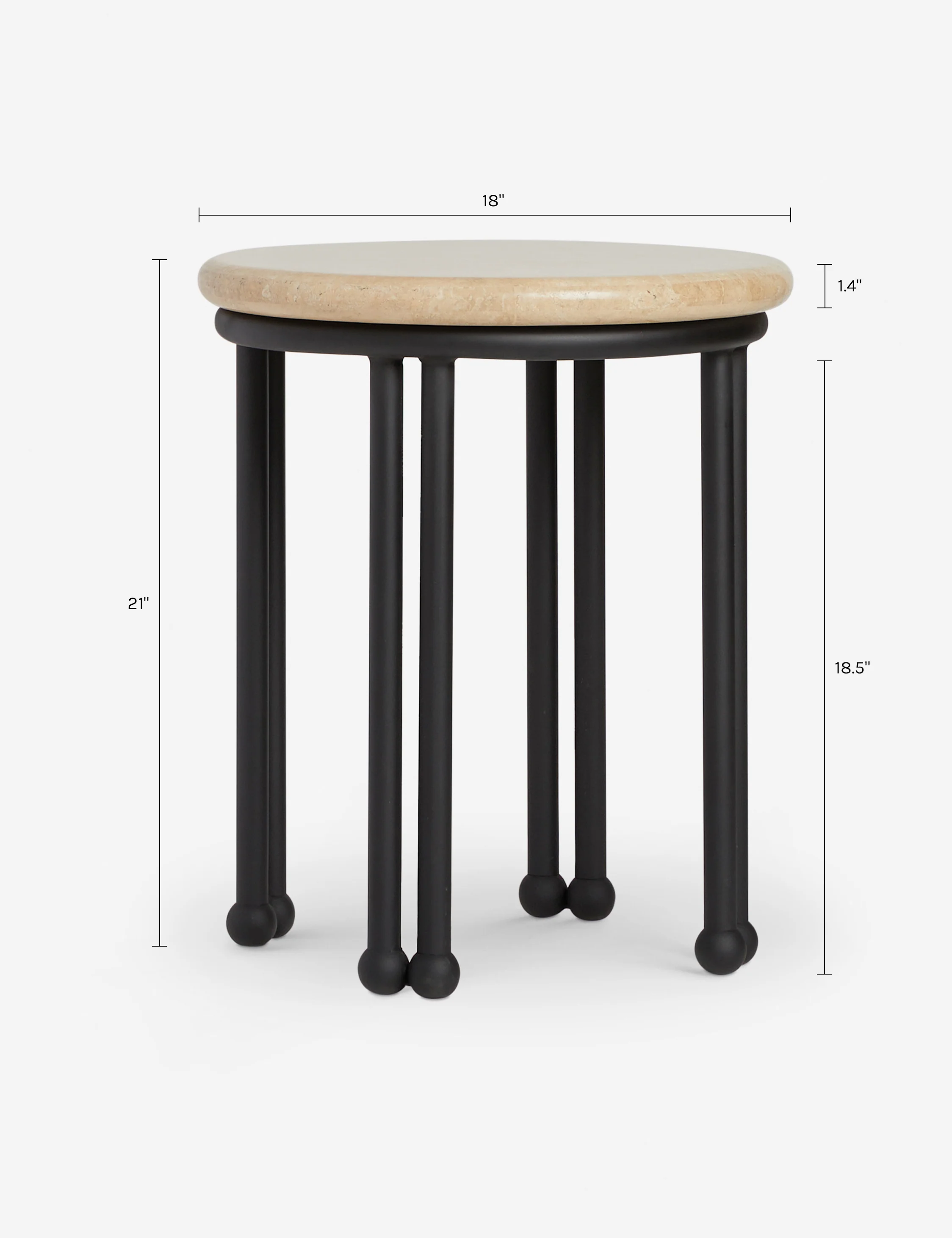Lanata Outdoor Side Table - Image 6