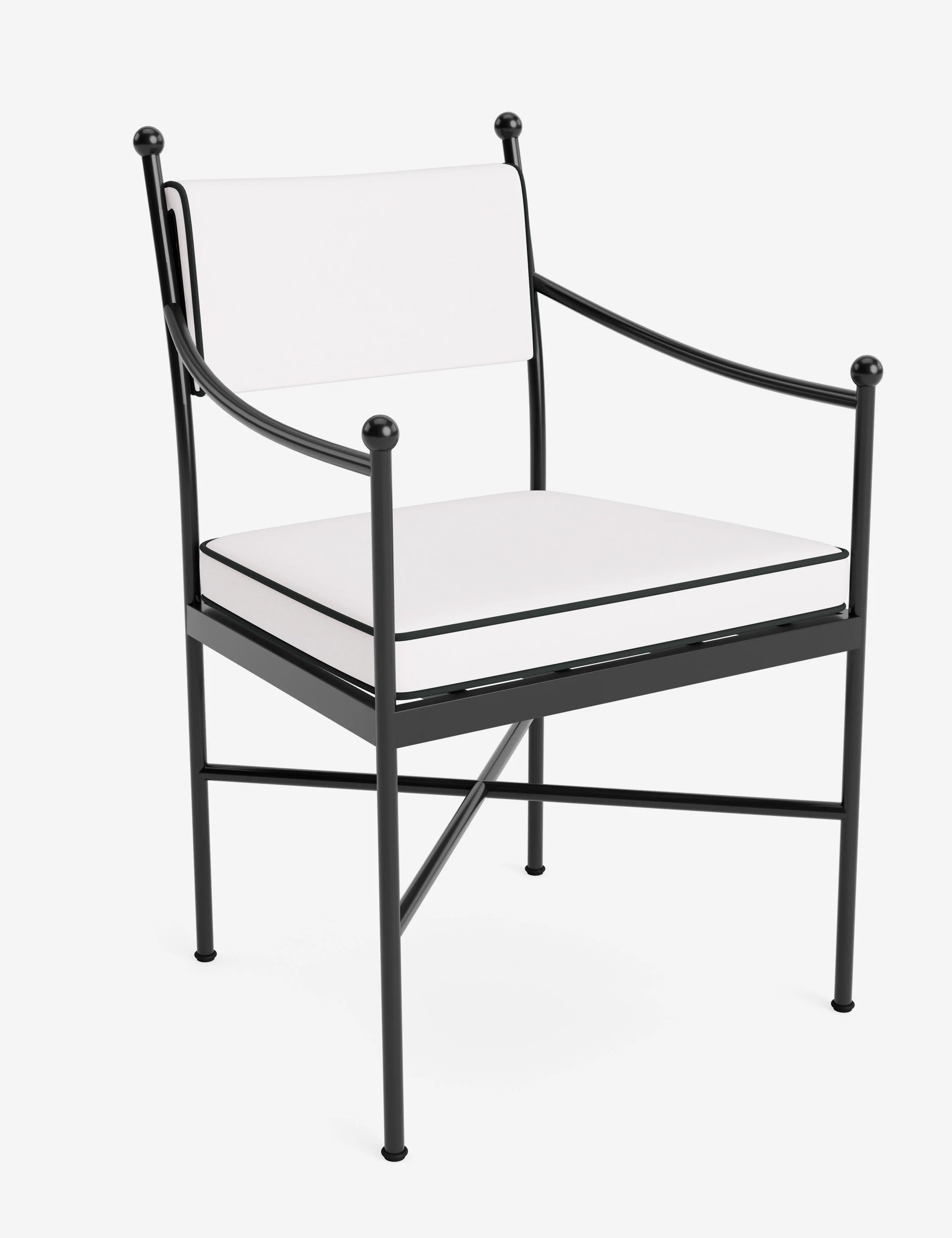 Leni Outdoor Dining Arm Chair - Image 25