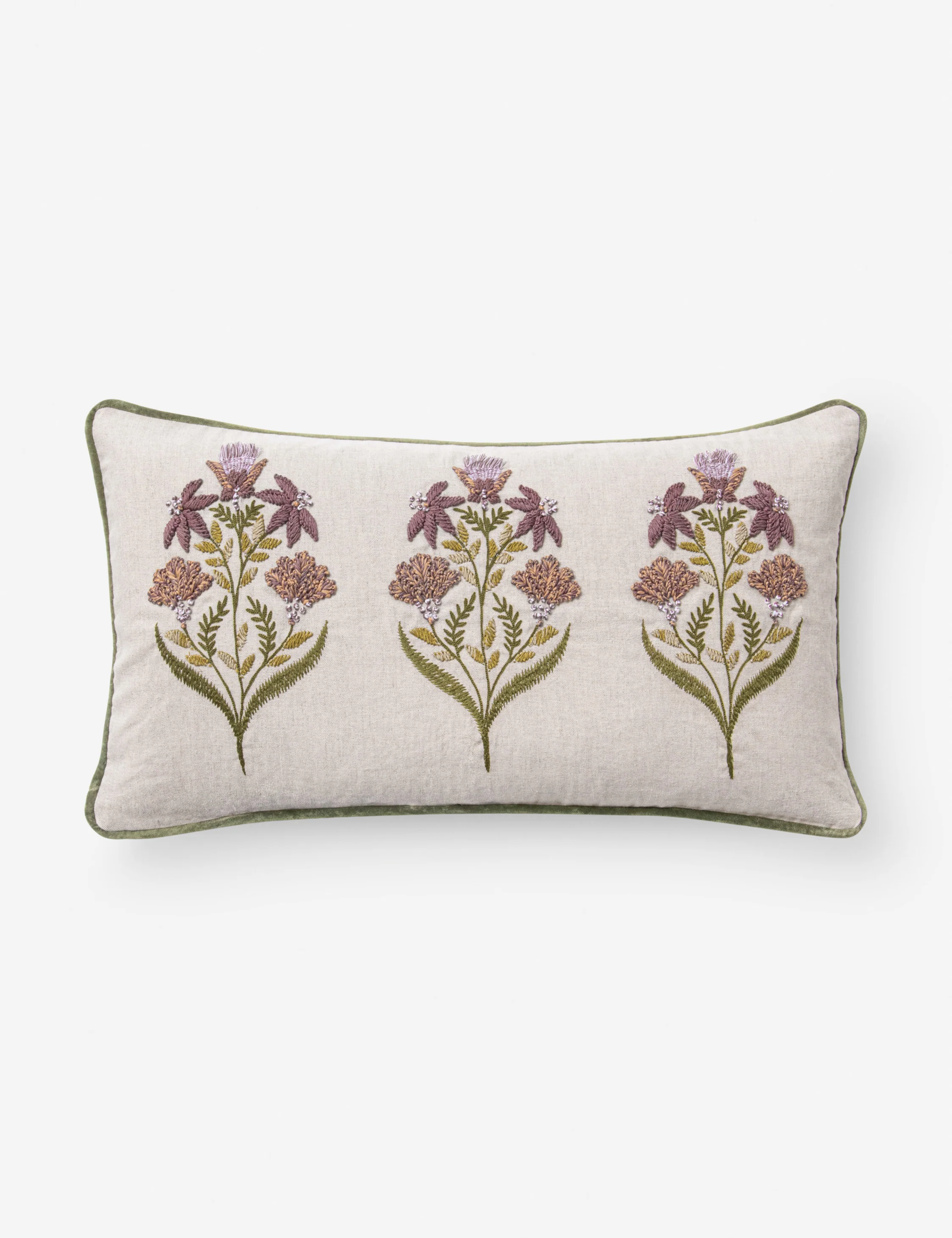 Lorraine Embroidered Pillow - Image 2
