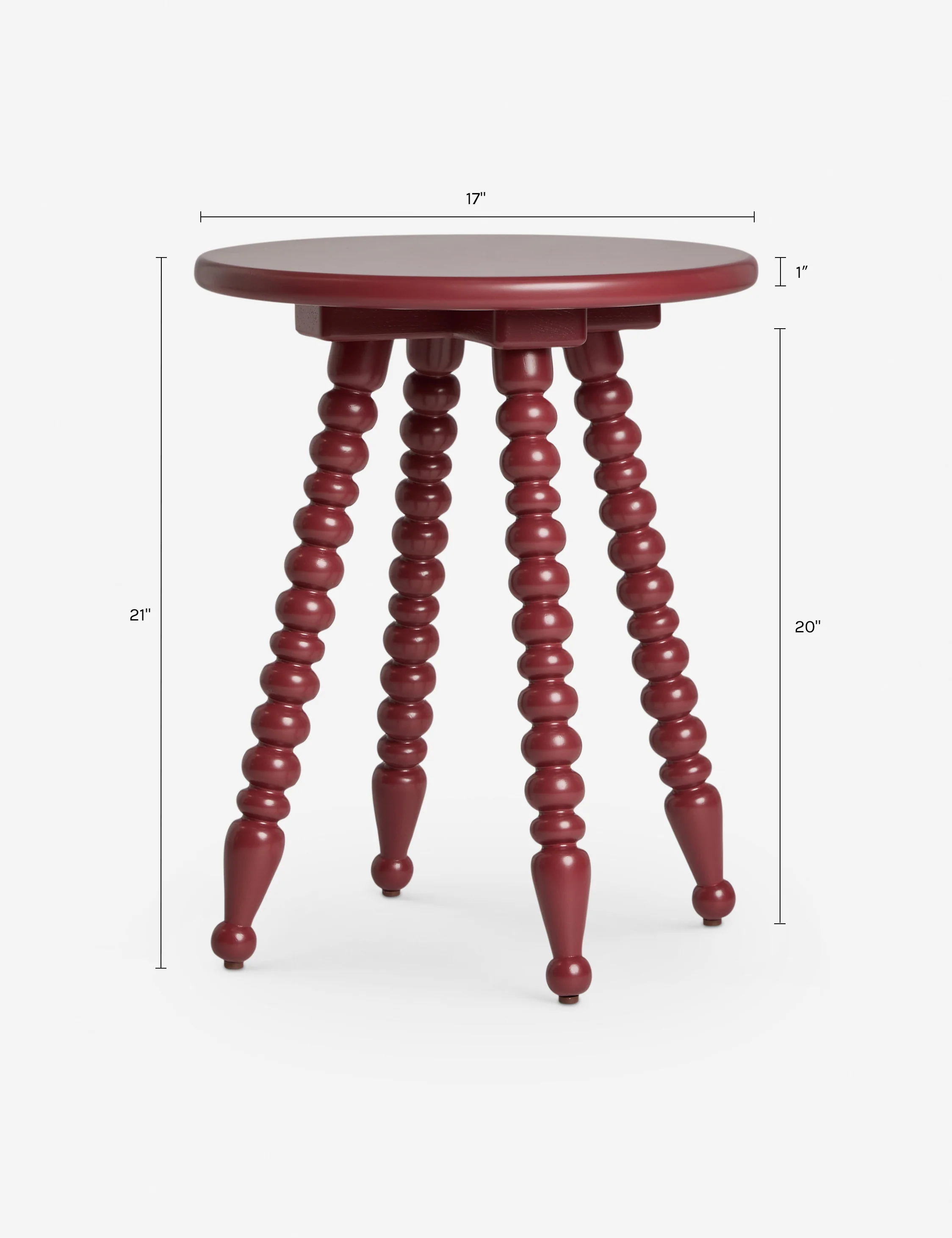 Lucca Round Side Table by Heidi Caillier - Image 6