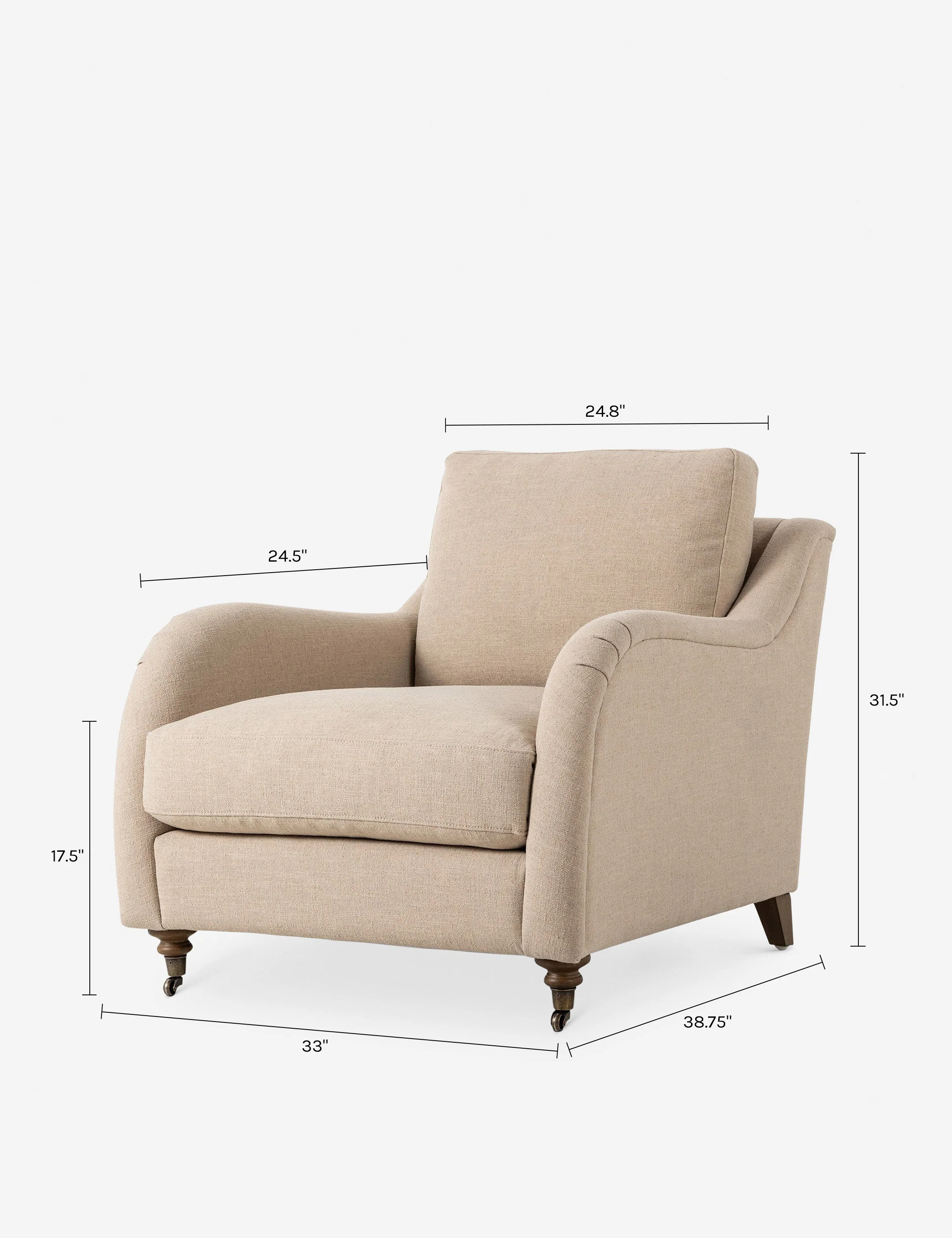 Lynne Accent Chair by Amber Lewis x Four Hands - Image 21