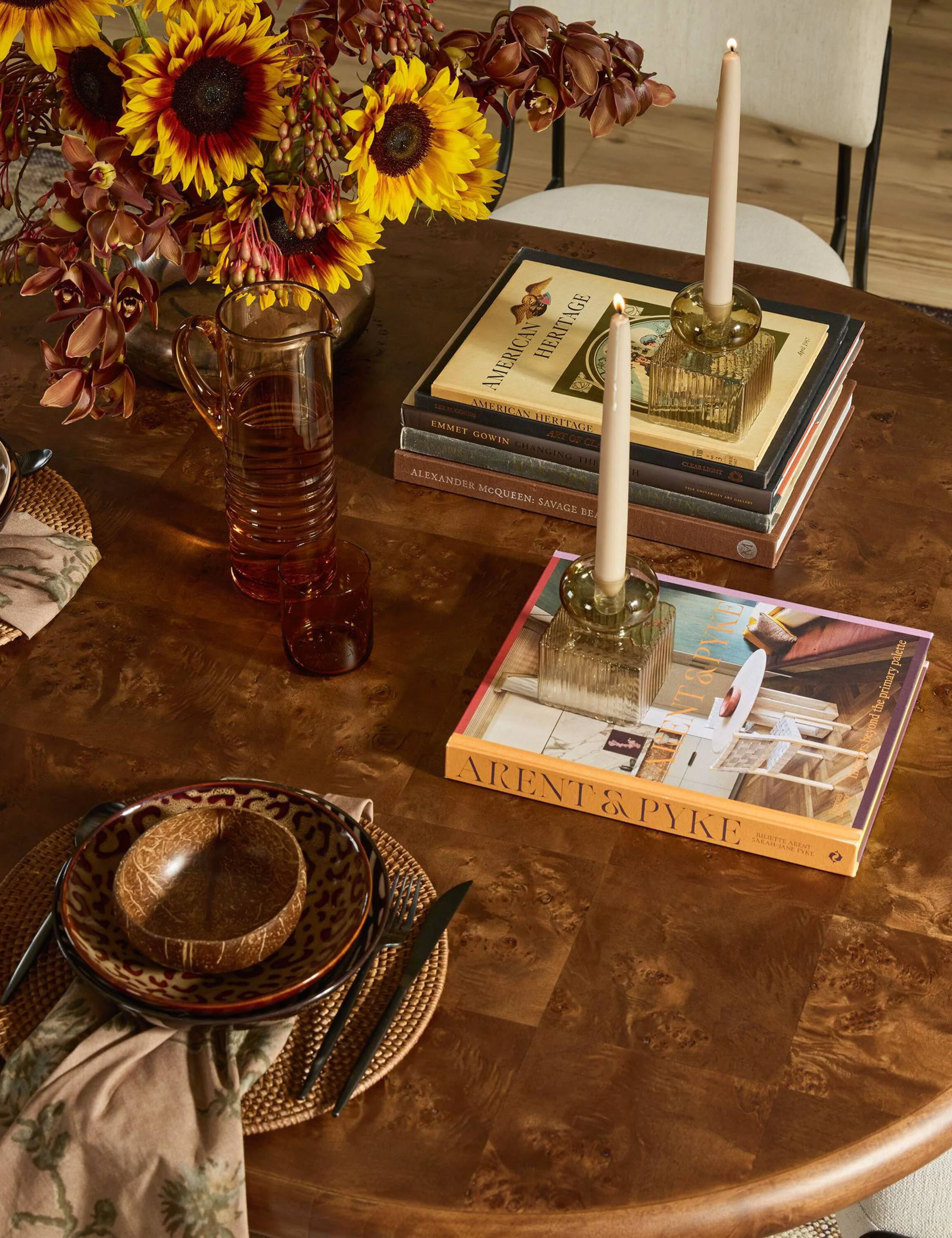 Malko Square Dining Table by Amber Lewis x Four Hands - Image 4