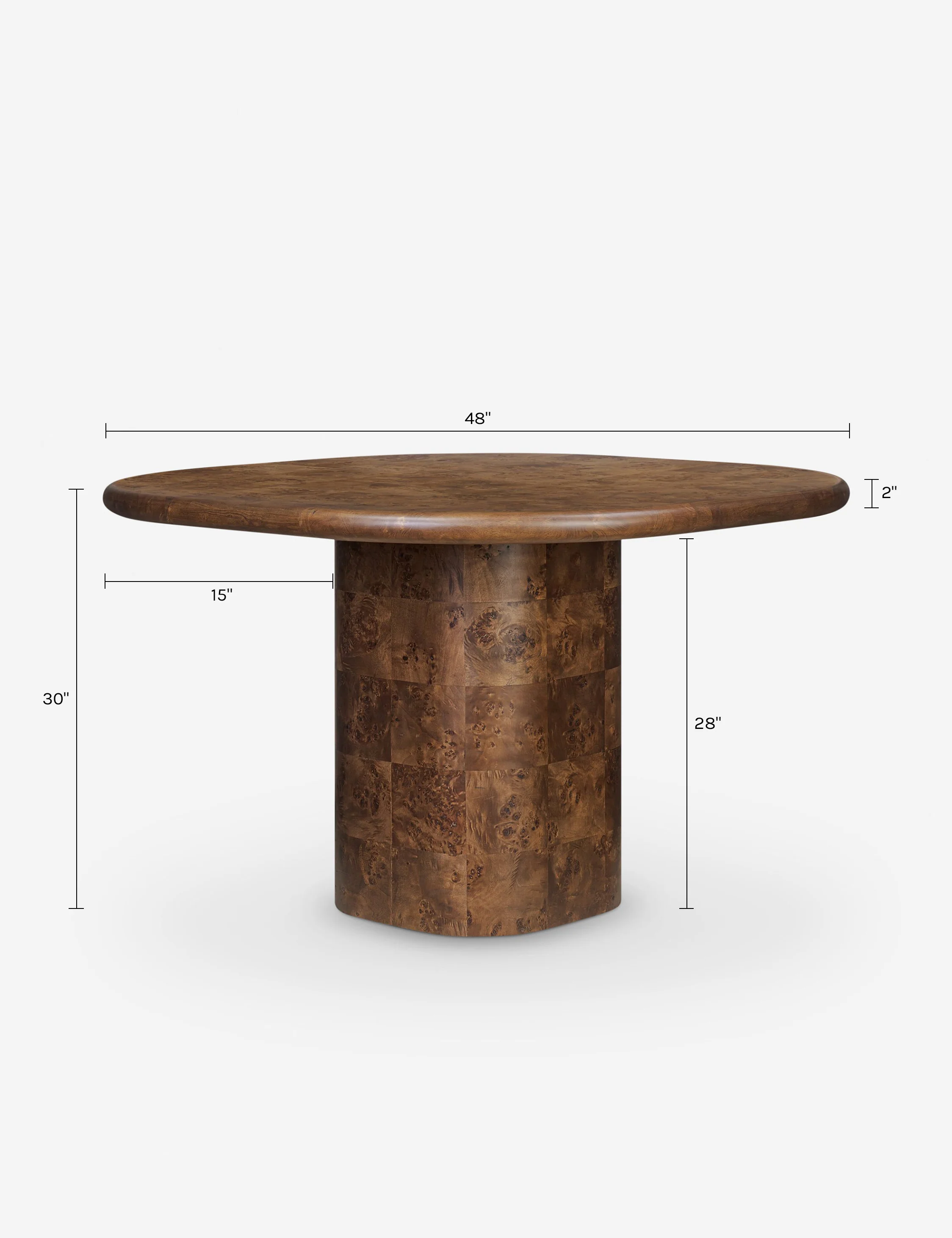 Malko Square Dining Table by Amber Lewis x Four Hands - Image 7