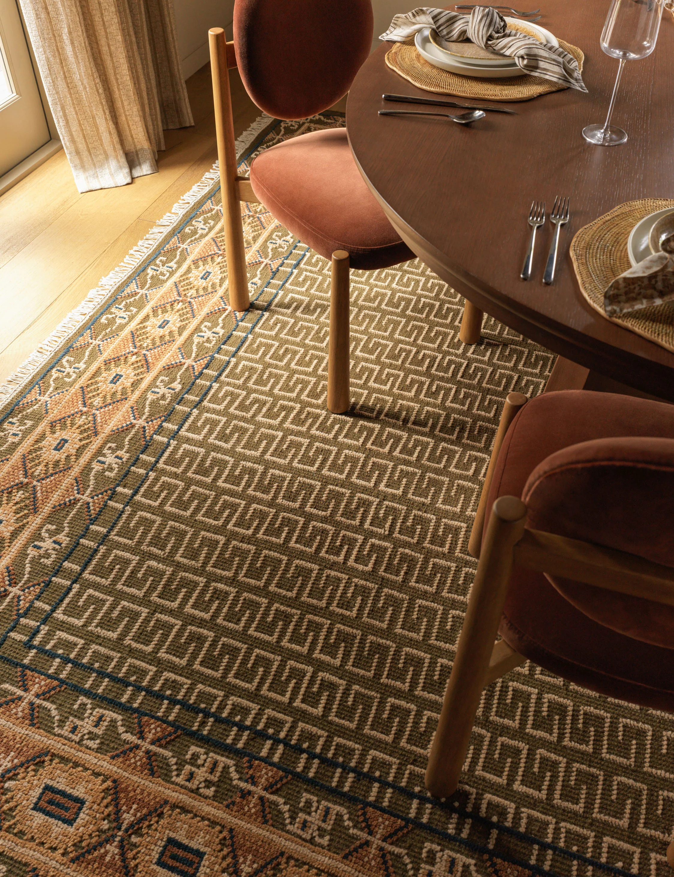 Manca Hand-Knotted Wool Rug - Image 4