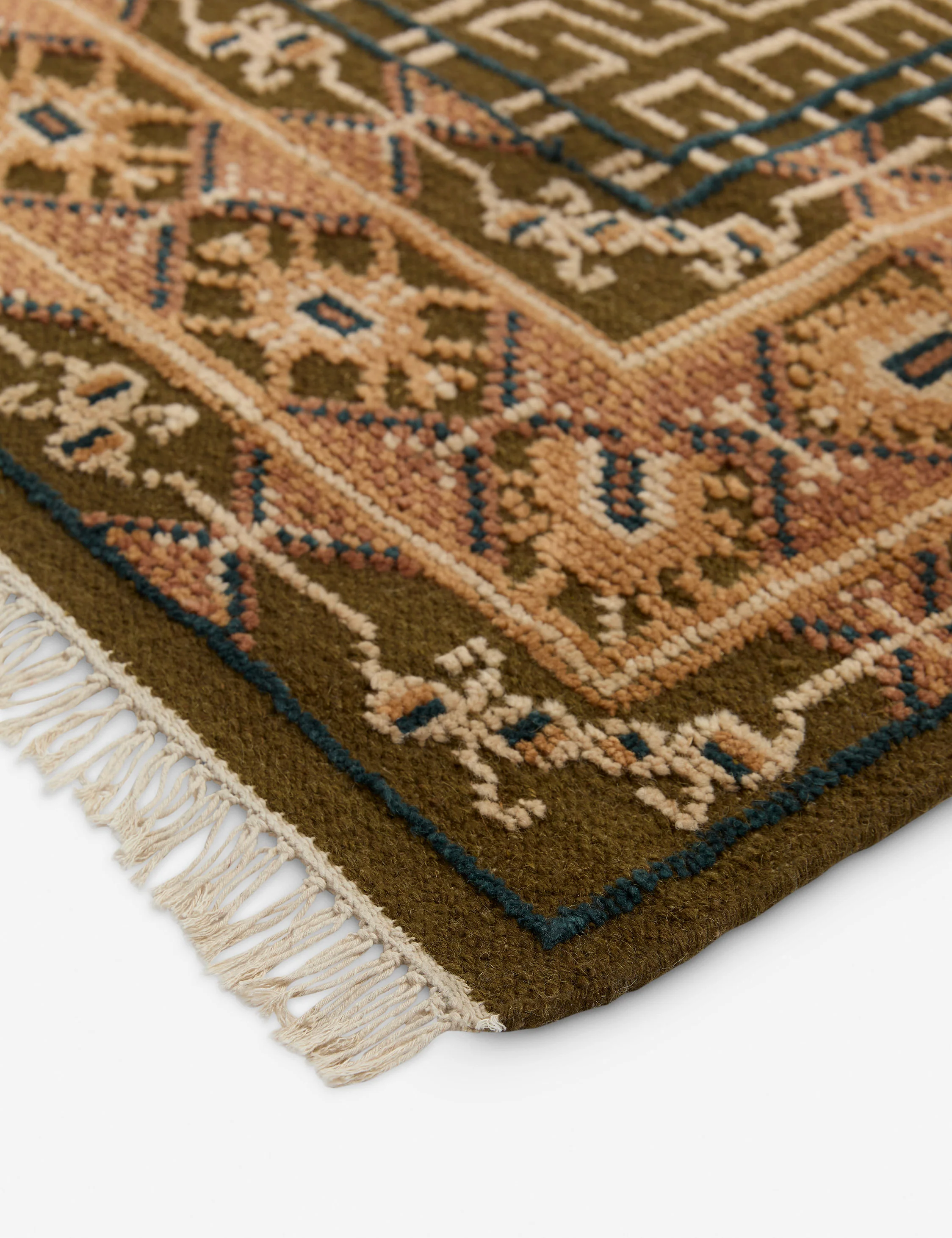 Manca Hand-Knotted Wool Rug - Image 9