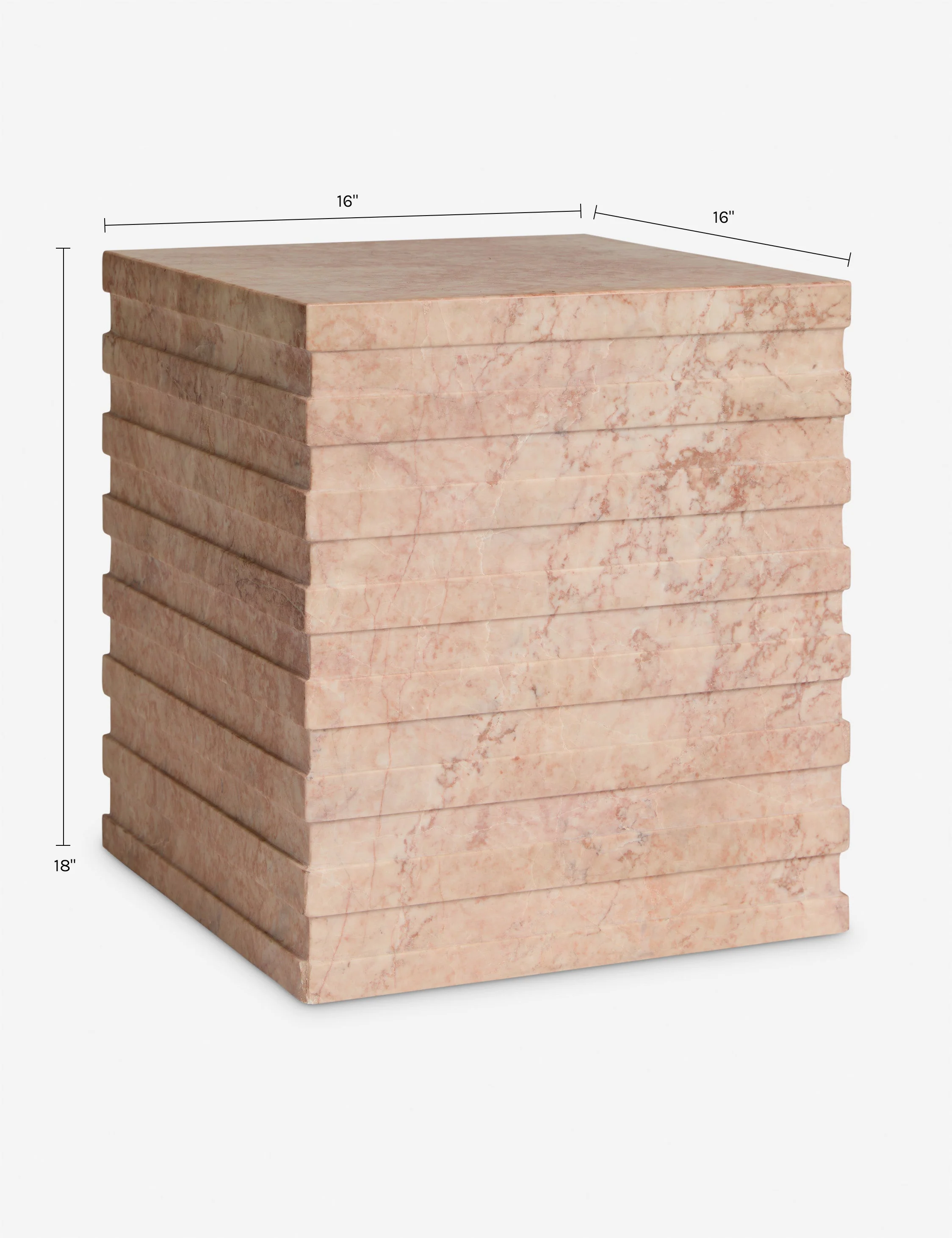 Mardi Marble Side Table - Image 8