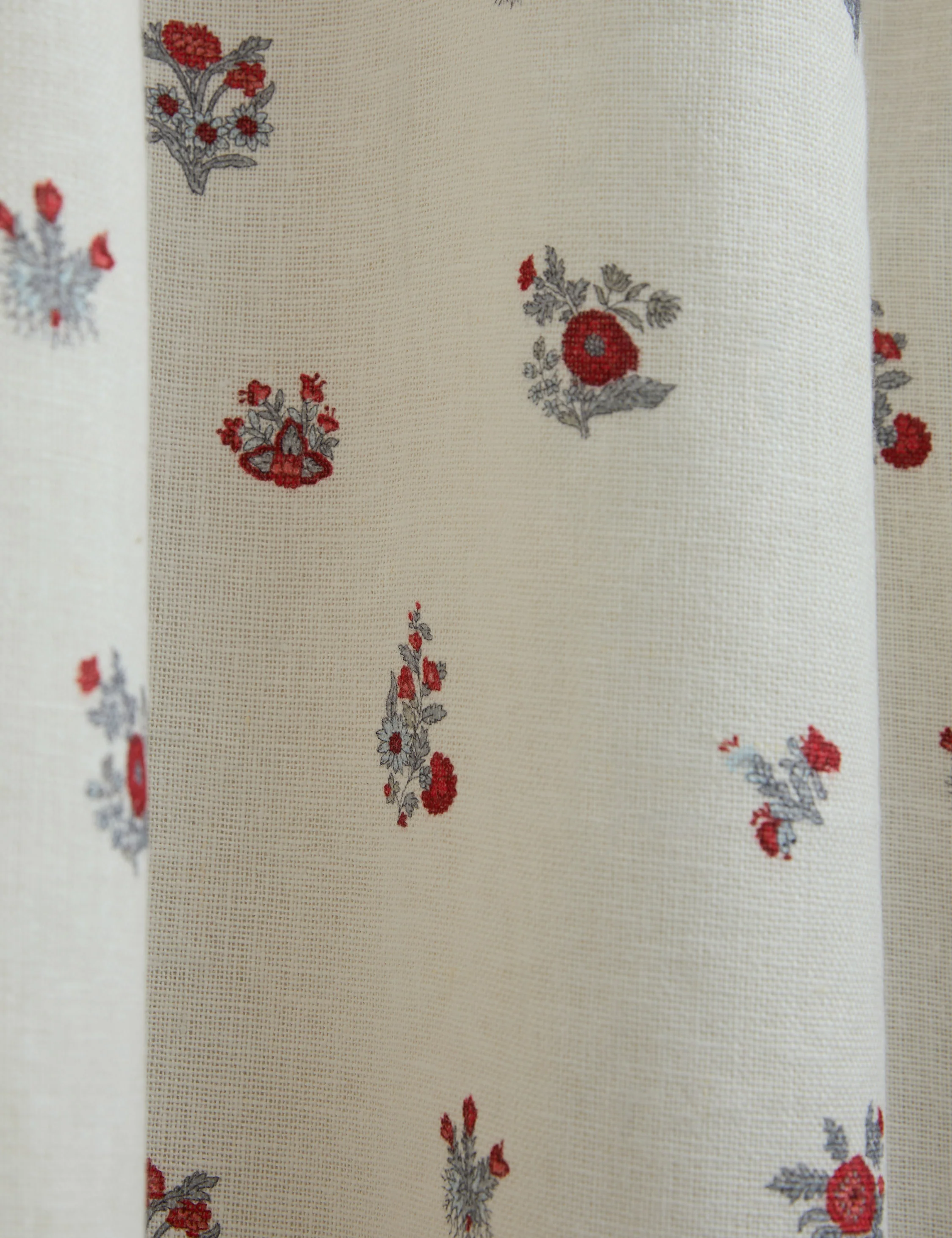 Mayfair Linen Curtain Panel by Heidi Caillier - Image 3