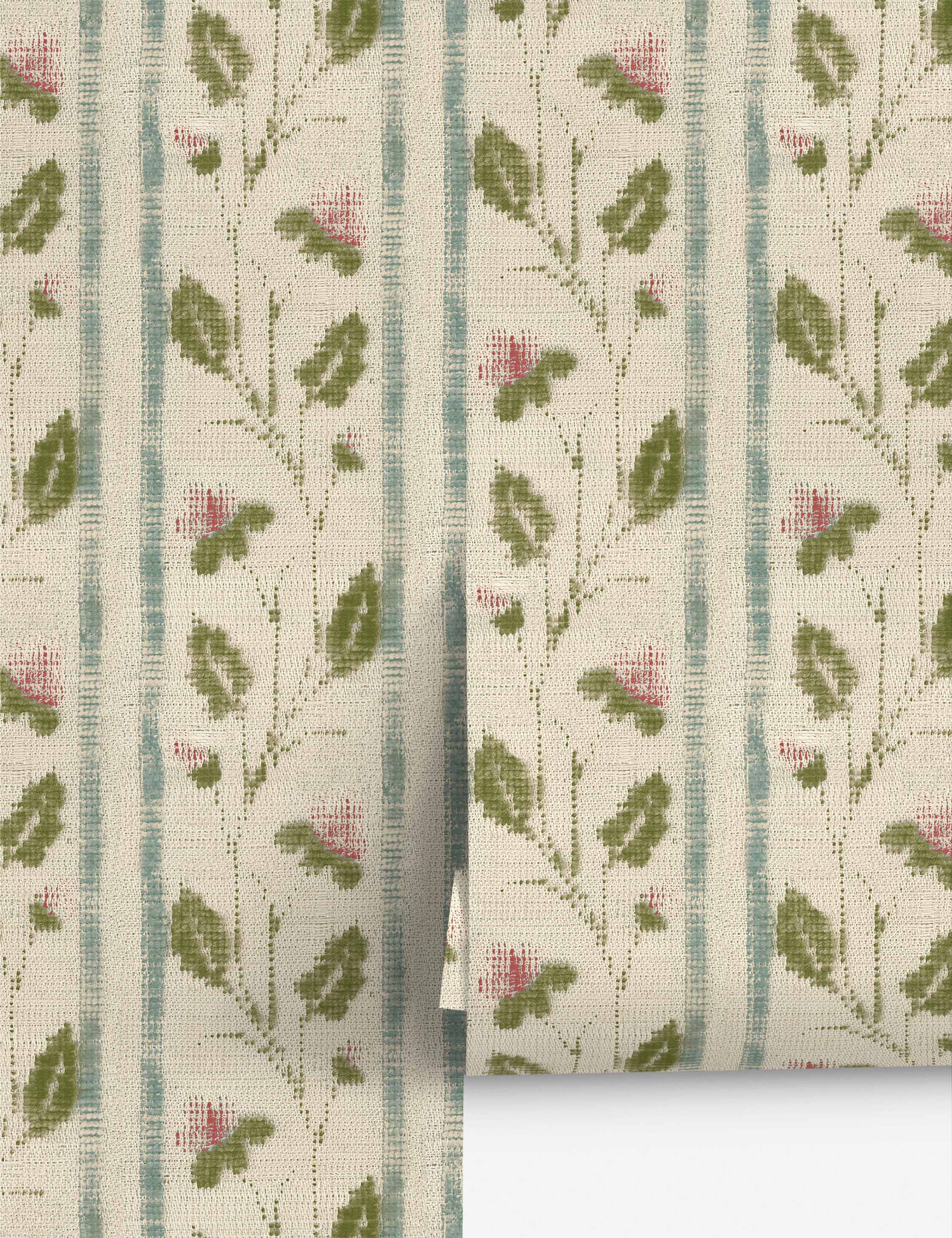 Mayla Grasscloth Wallpaper by Heidi Caillier - Image 2