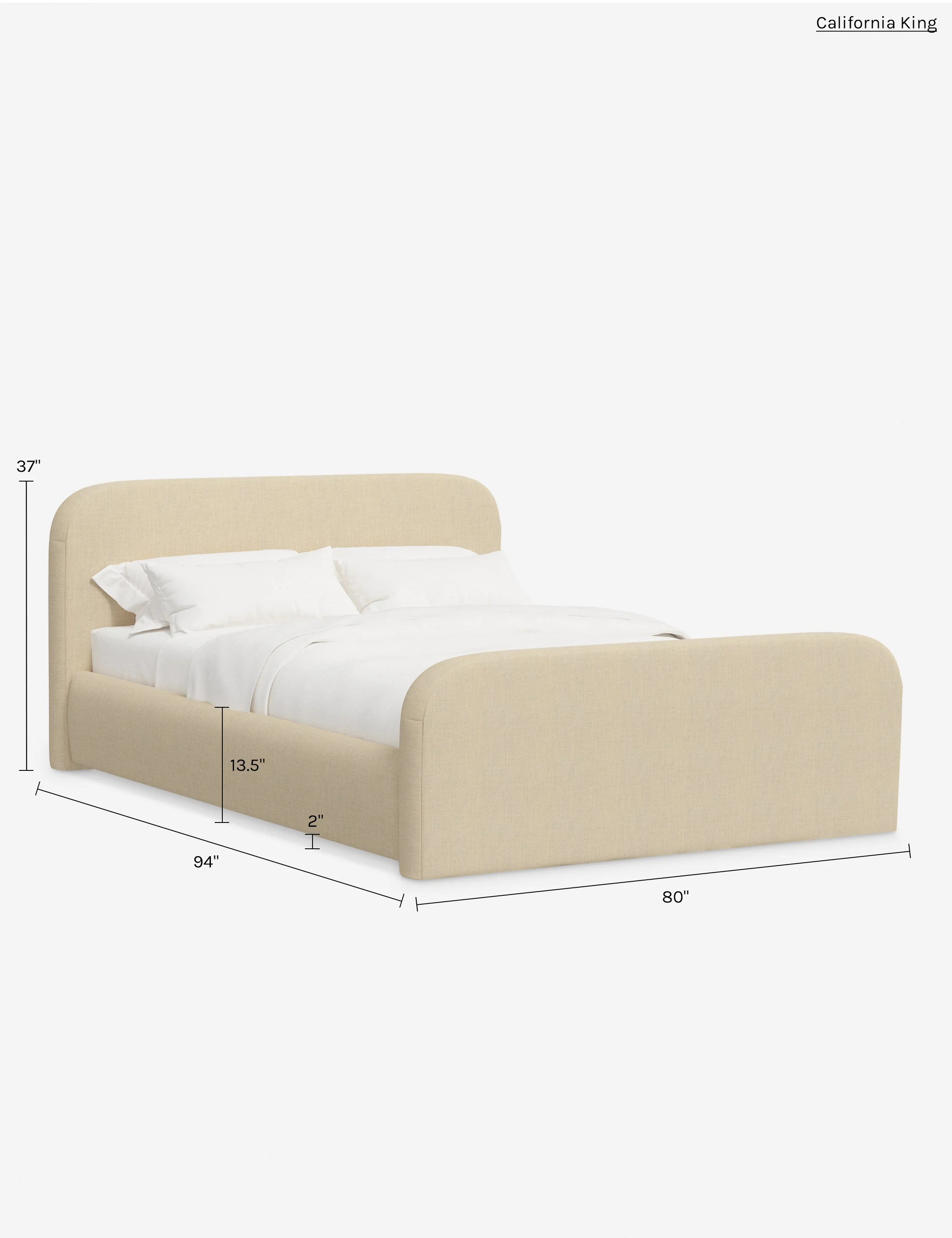 Nabiha Bed With Footboard - Image 242
