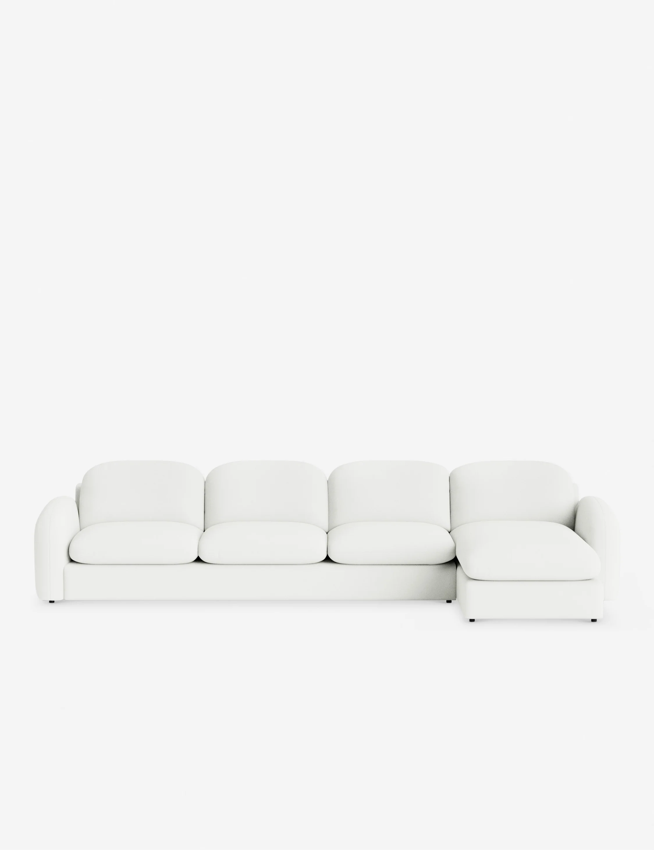 Neve Chaise Sectional Sofa by Aimee Song - Image 174