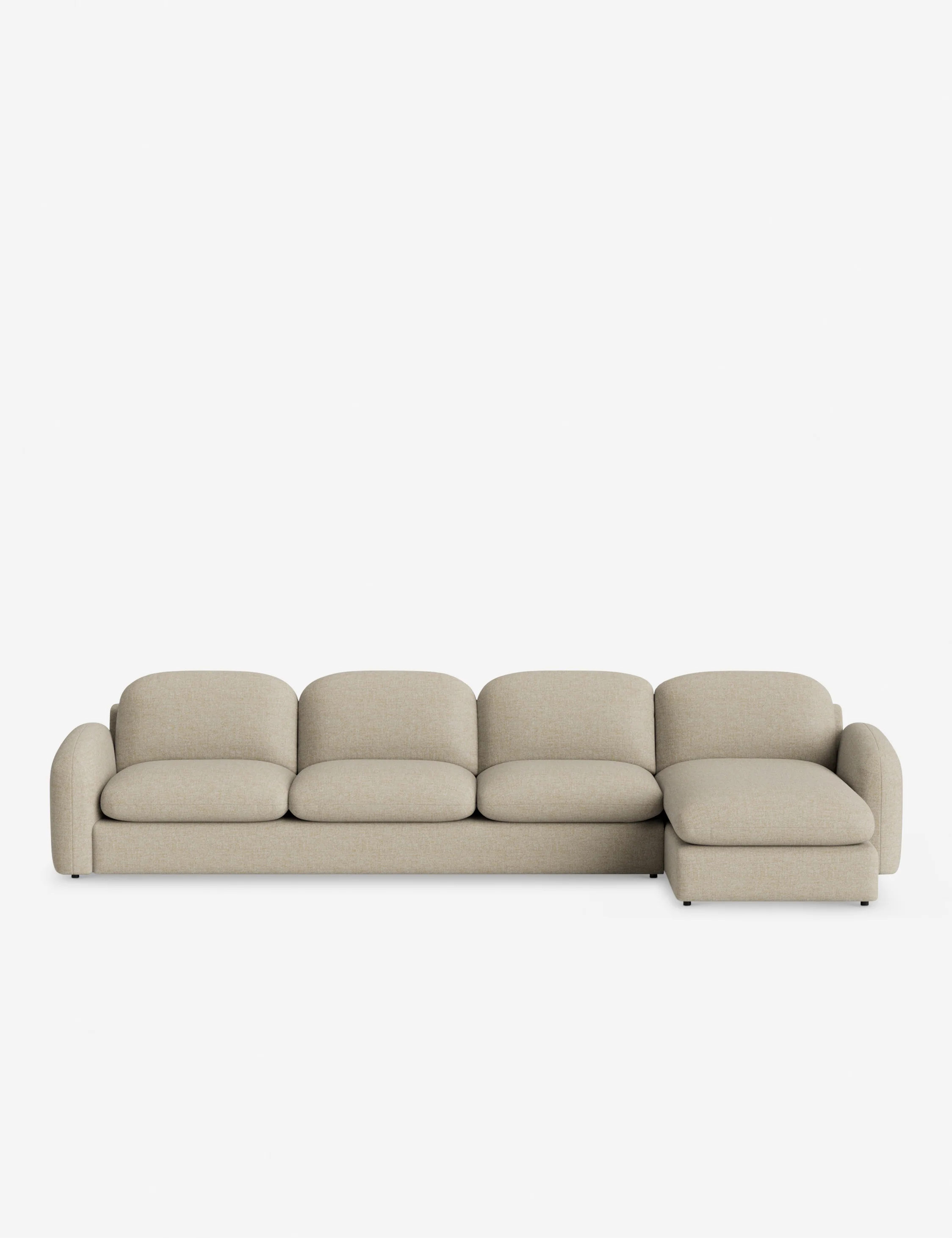 Neve Chaise Sectional Sofa by Aimee Song - Image 239