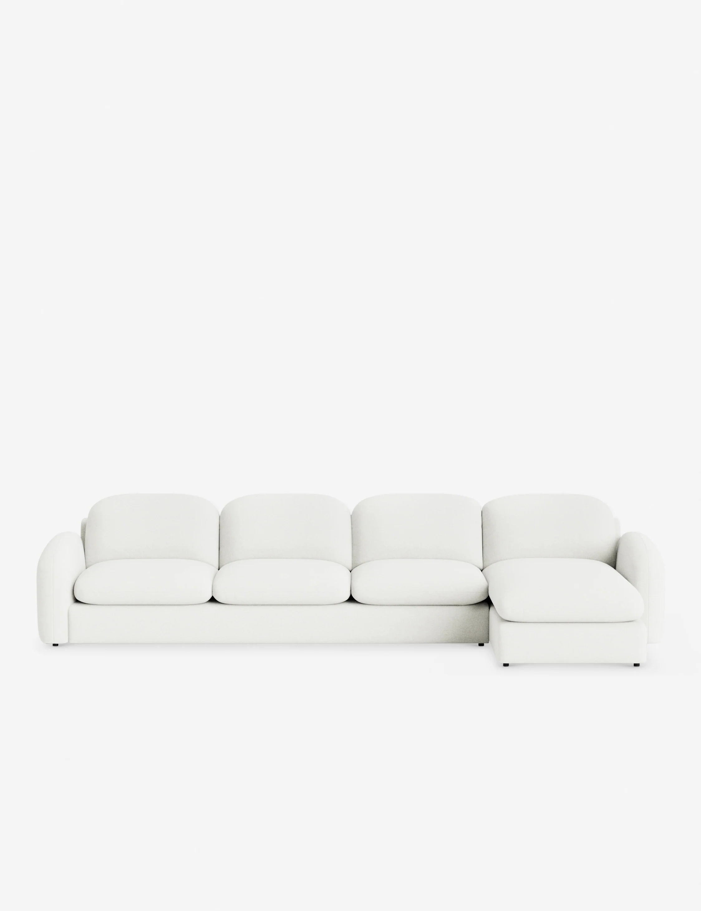 Neve Chaise Sectional Sofa by Aimee Song - Image 4