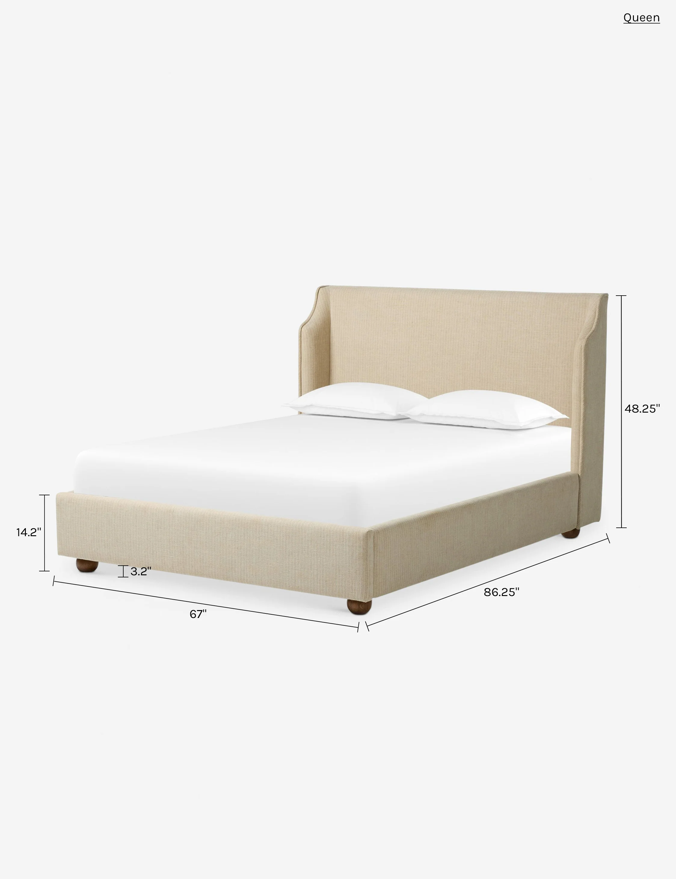 Noelia Platform Bed by Amber Lewis x Four Hands - Image 17