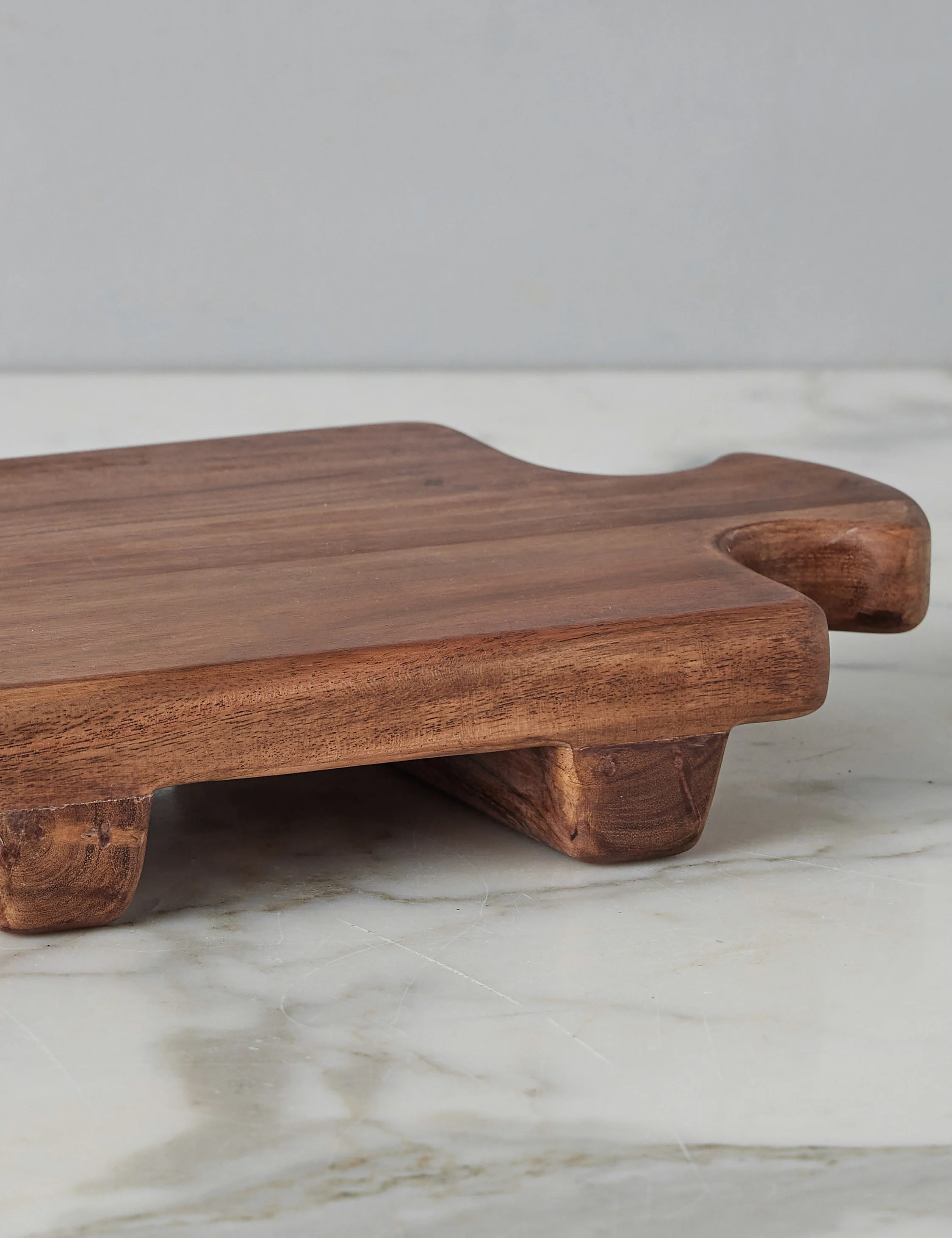 Normandy Wood Riser Footed Tray by etúHOME - Image 3