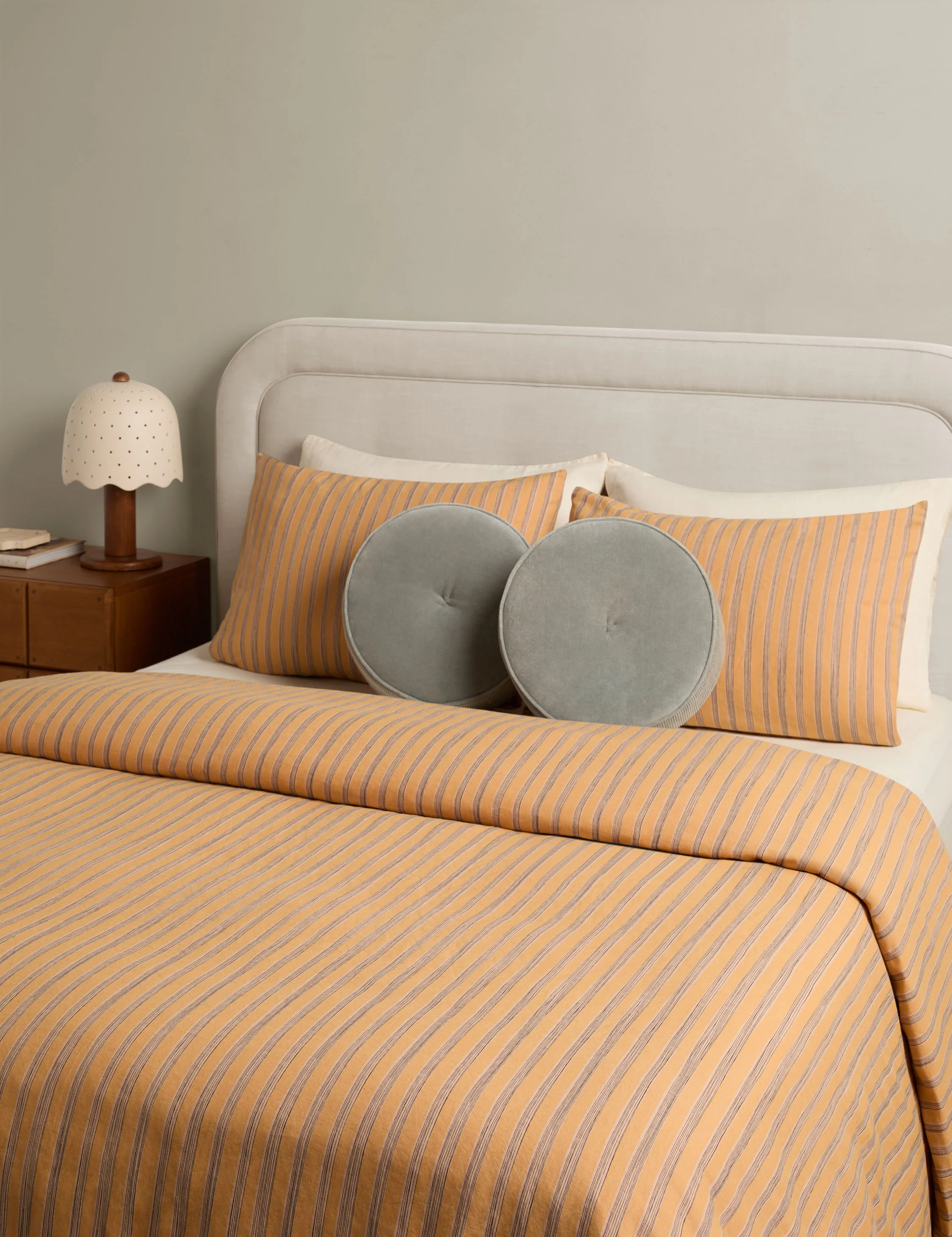 Oja Linen Cotton Duvet Cover by Sarah Sherman Samuel - Image 5