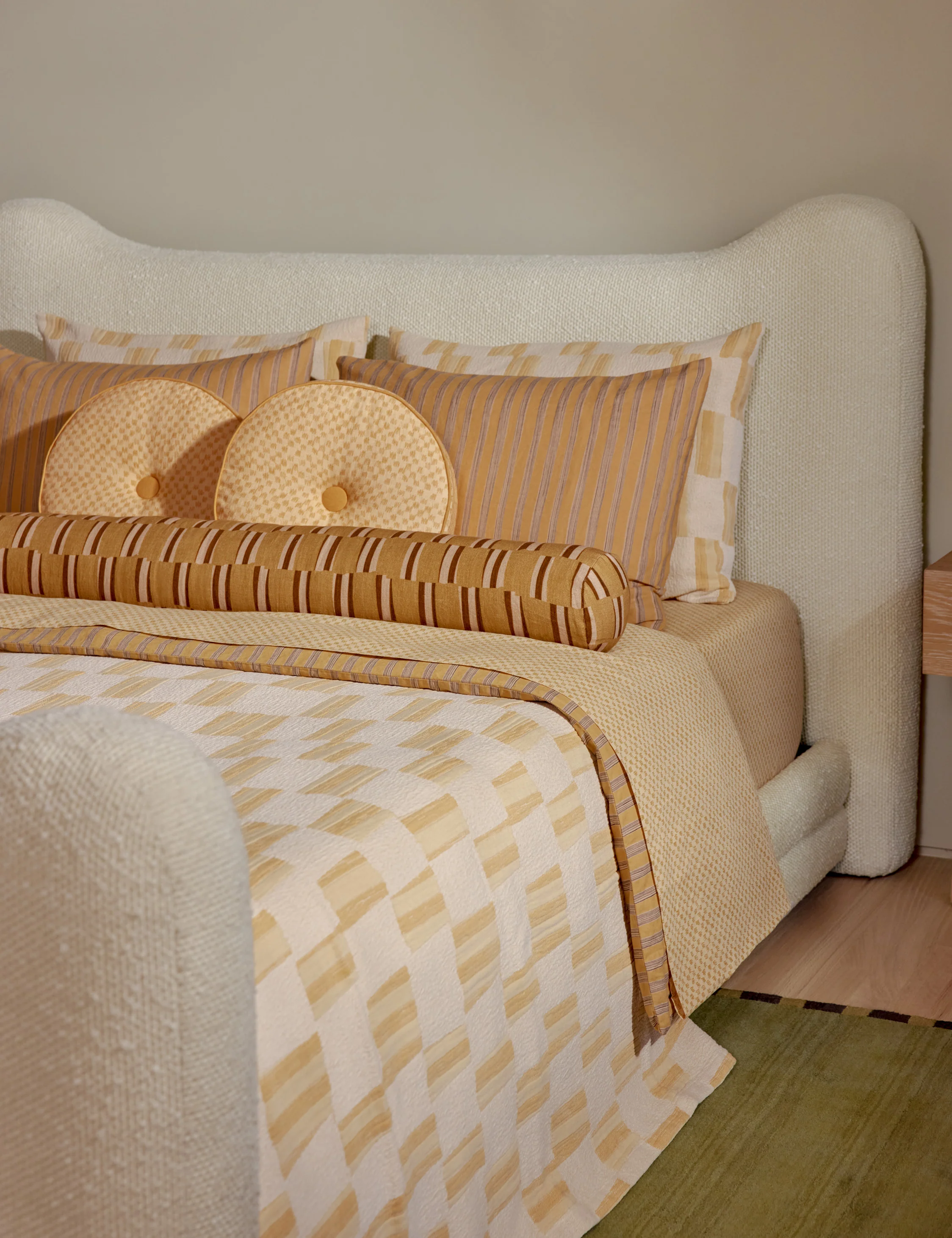 Oja Linen Cotton Duvet Cover by Sarah Sherman Samuel - Image 6