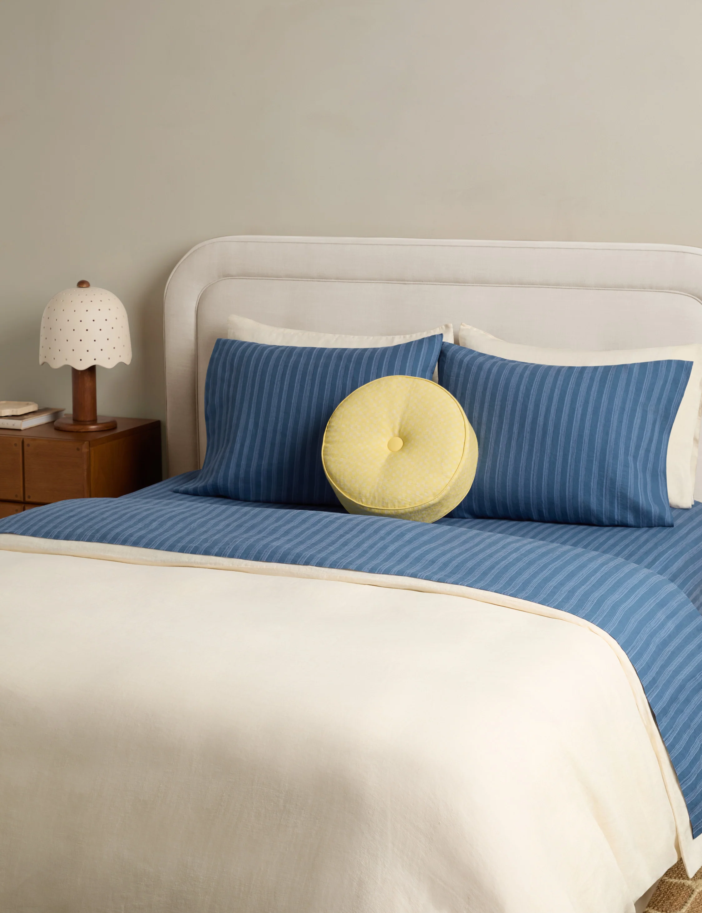 Oja Linen Cotton Sheet Set by Sarah Sherman Samuel - Image 5