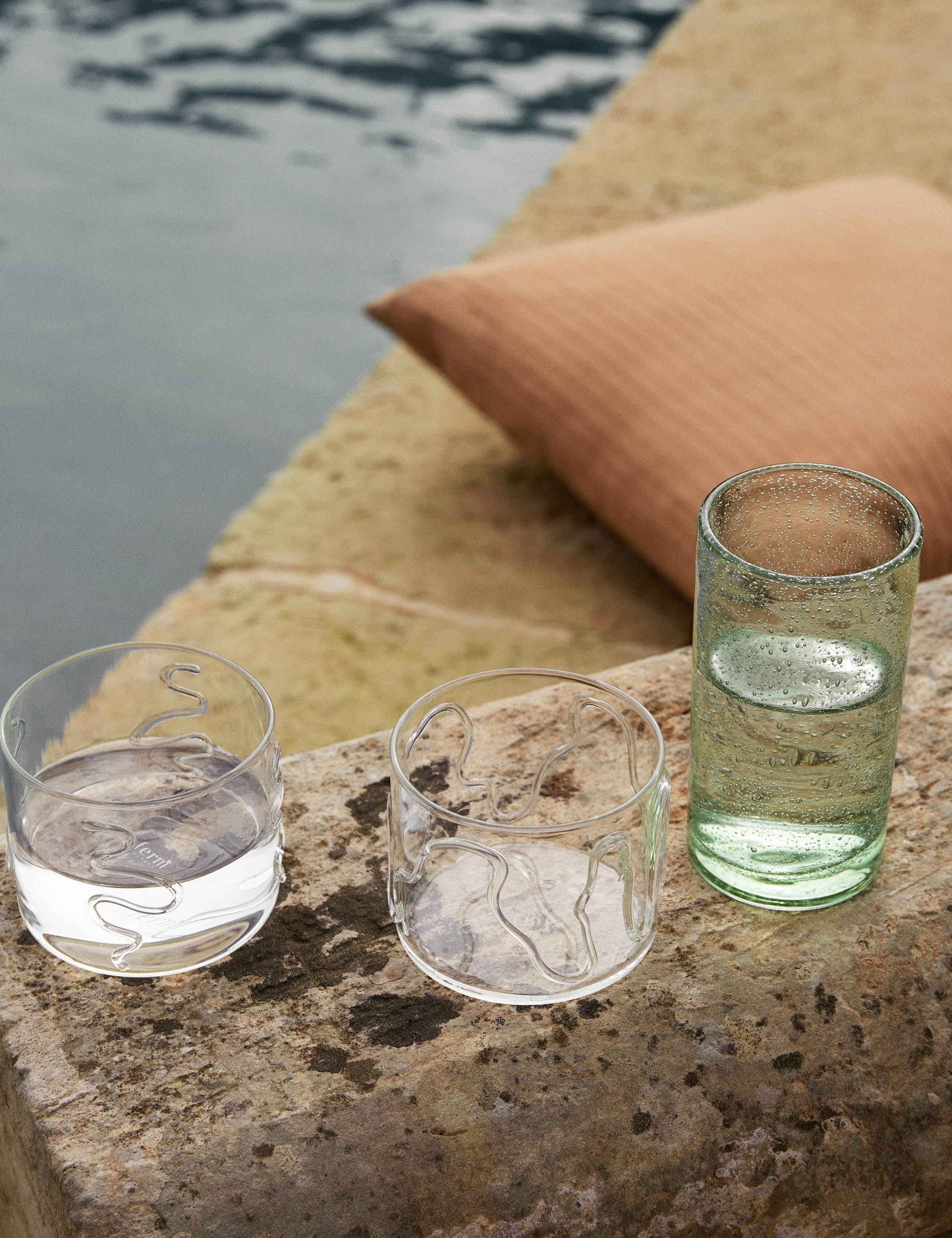 Oli Water Glass by Ferm Living - Image 3