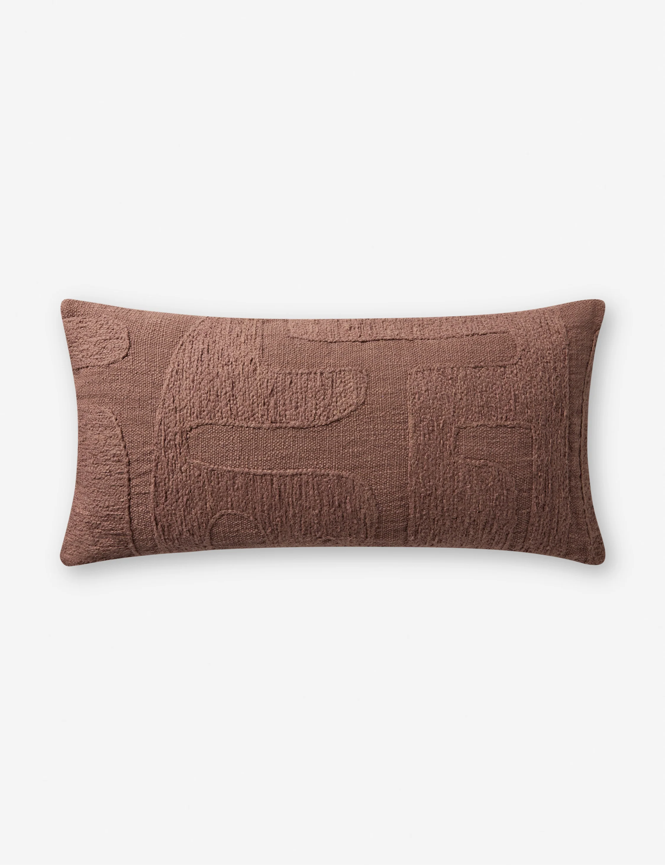 Organic Embroidered Pillow by Brigette Romanek x Loloi - Image 7
