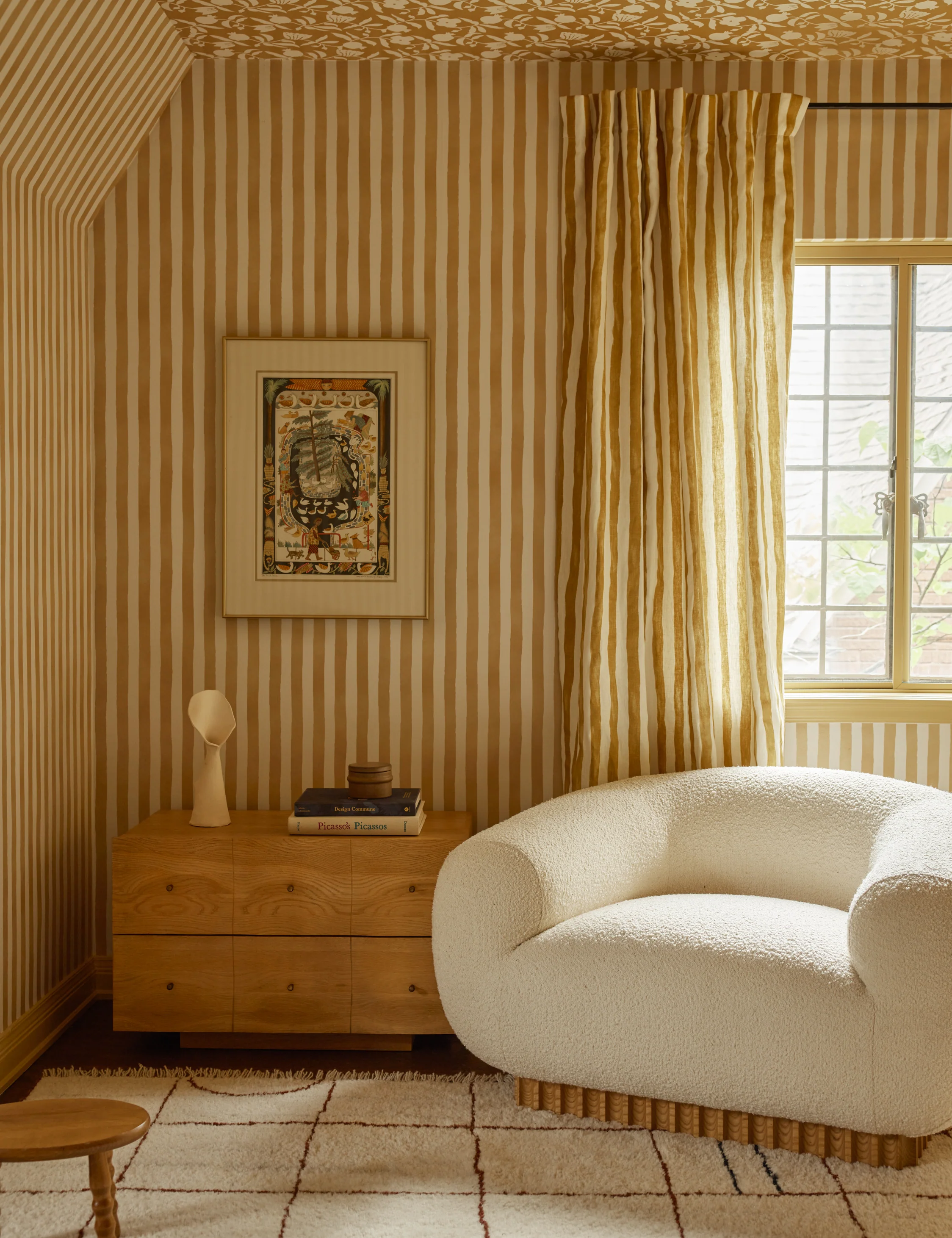 Painterly Stripe Wallpaper by Sarah Sherman Samuel - Image 11