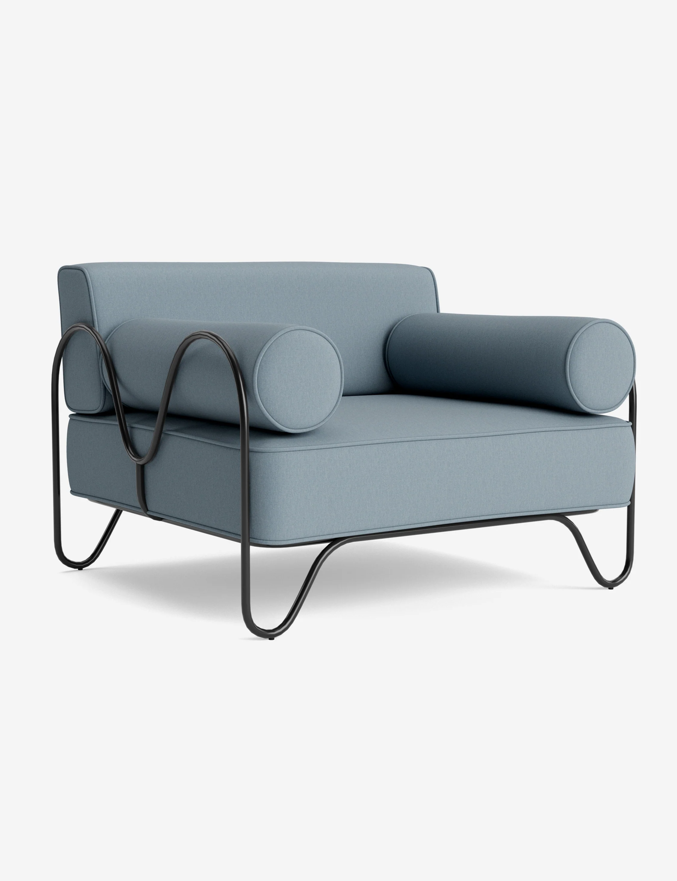Peggy Outdoor Accent Chair by Sarah Sherman Samuel - Image 3