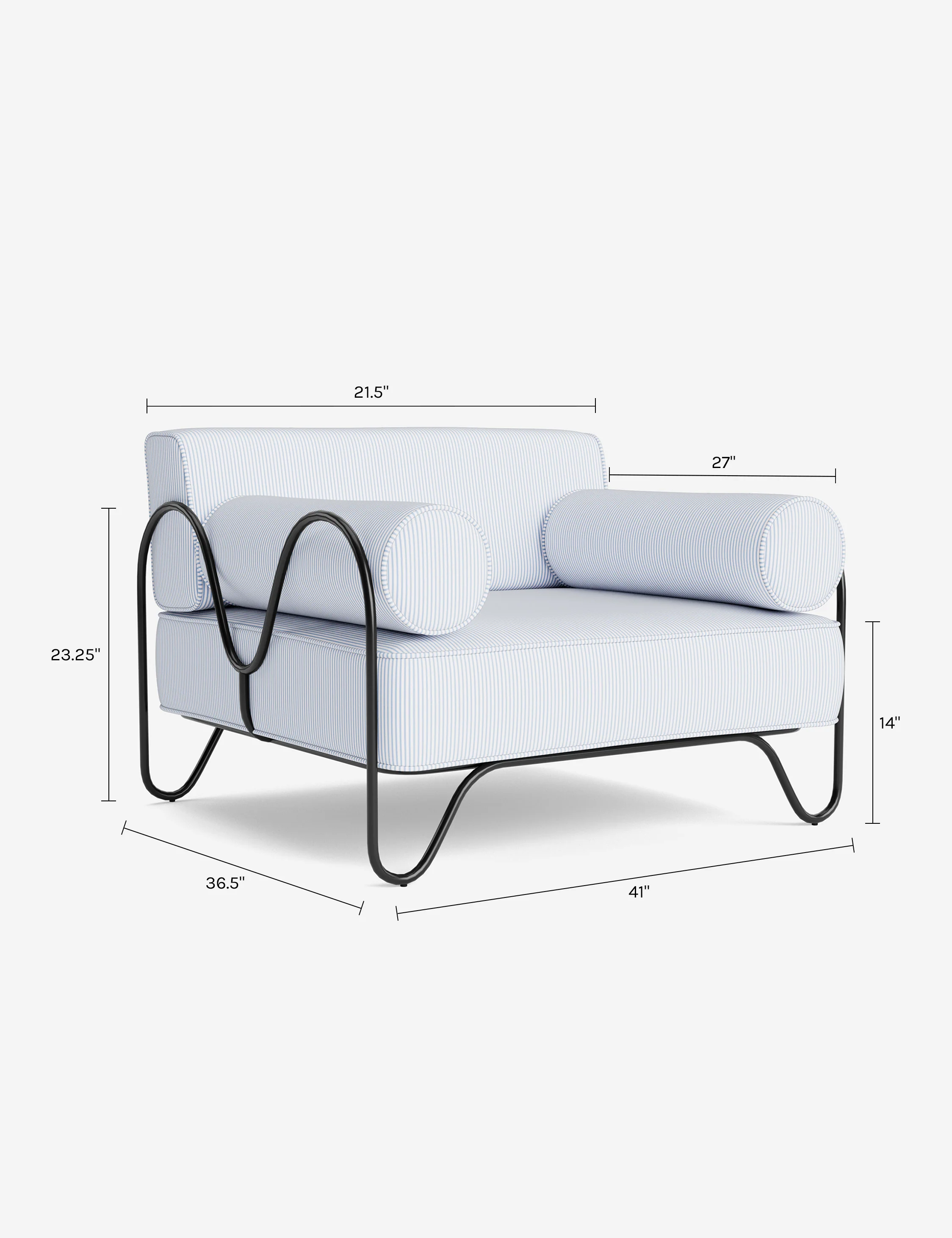 Peggy Outdoor Accent Chair by Sarah Sherman Samuel - Image 78