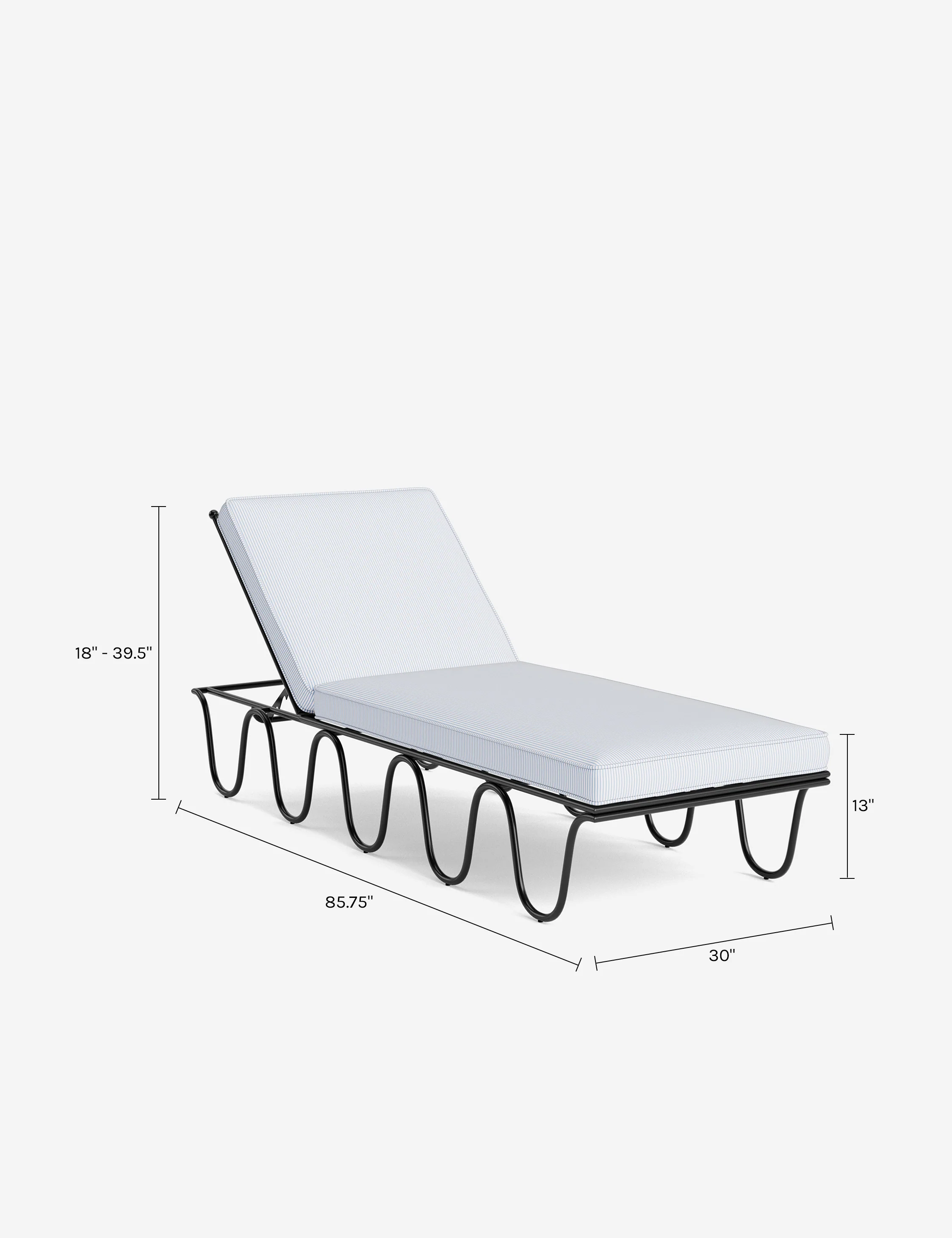 Peggy Outdoor Chaise by Sarah Sherman Samuel - Image 79