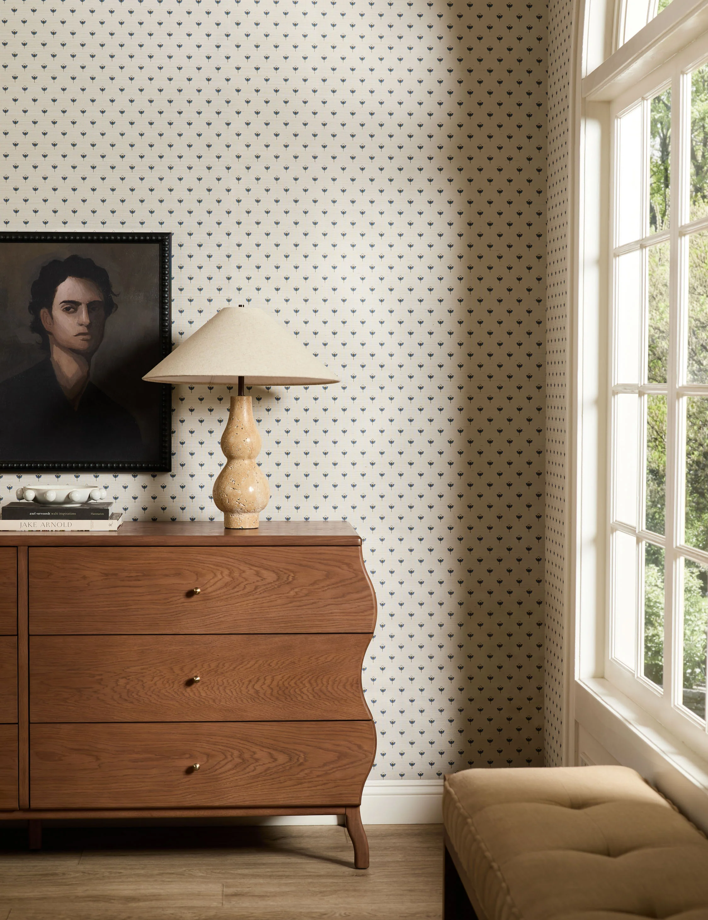 Poiret Grasscloth Wallpaper - Image 7