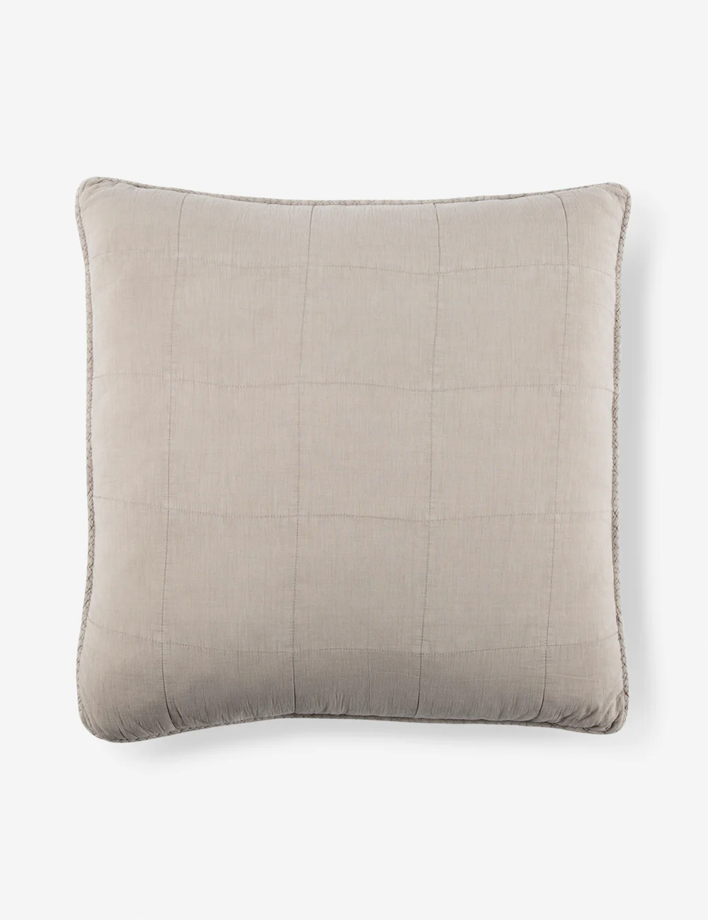 Antwerp Large Quilted Euro Sham by Pom Pom at Home - Image 5
