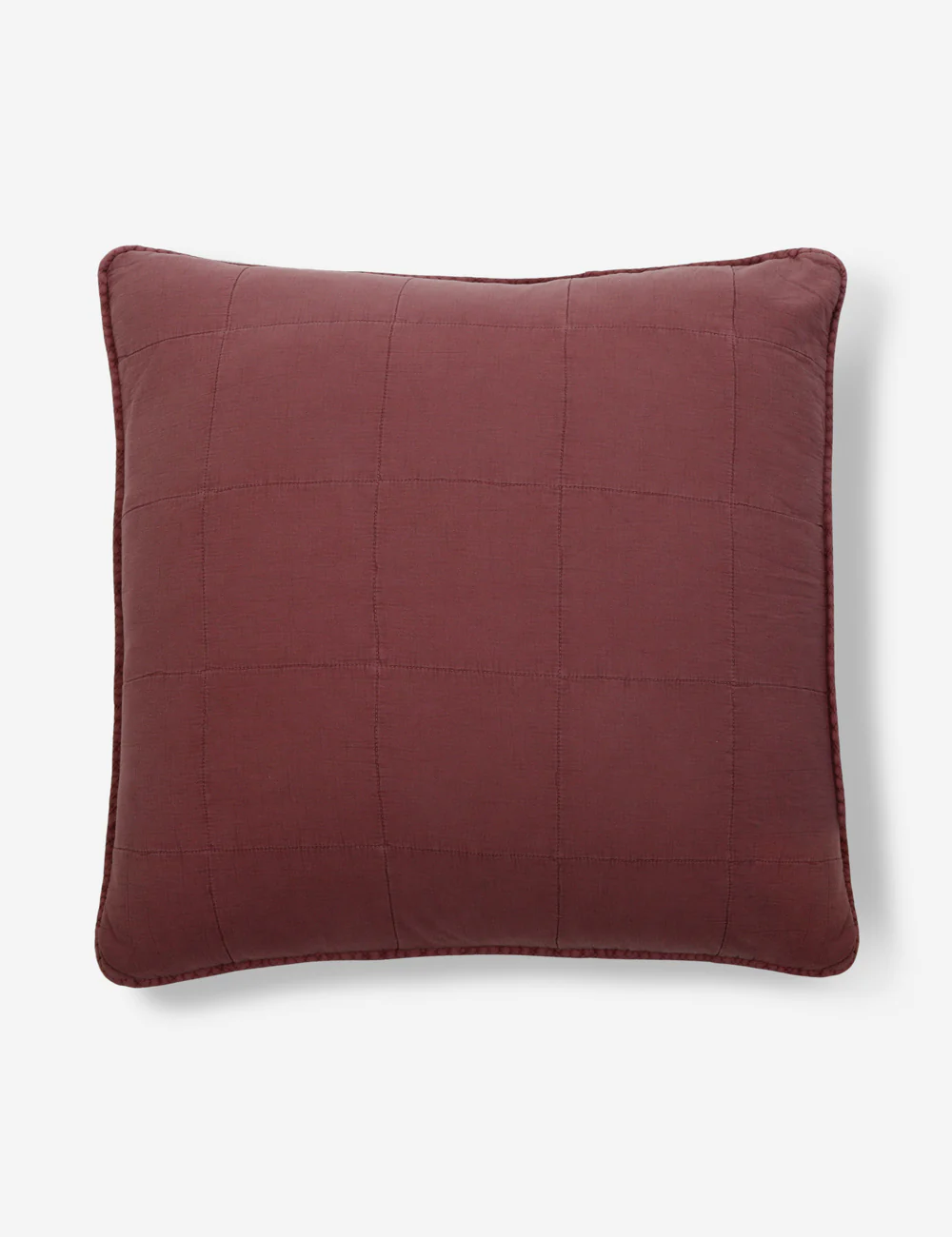 Antwerp Large Quilted Euro Sham by Pom Pom at Home - Image 8
