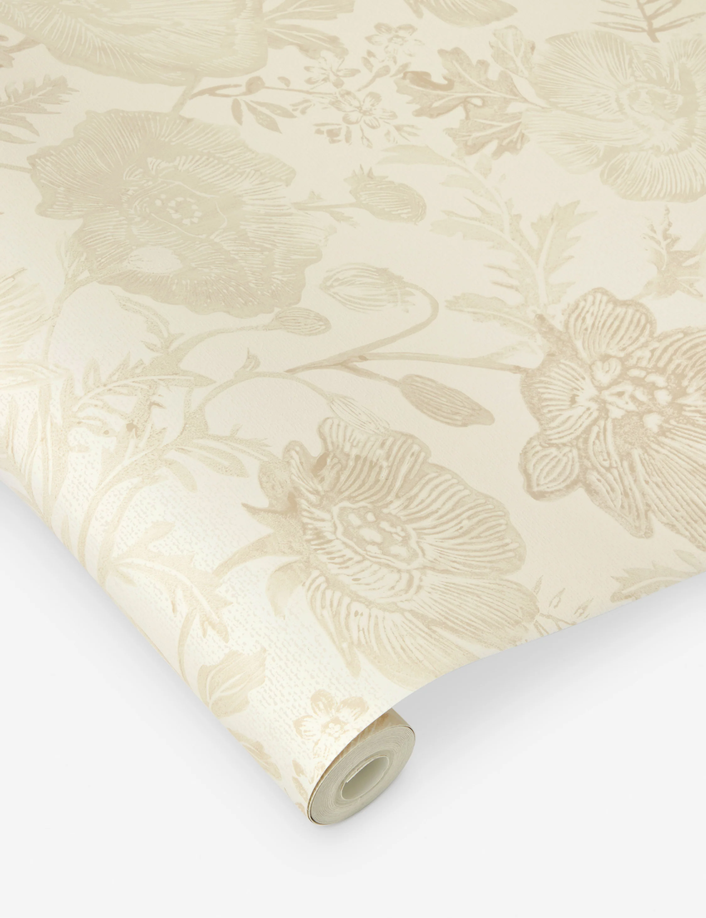 Poppies Textured Peel + Stick Wallpaper by Pure Salt - Image 4
