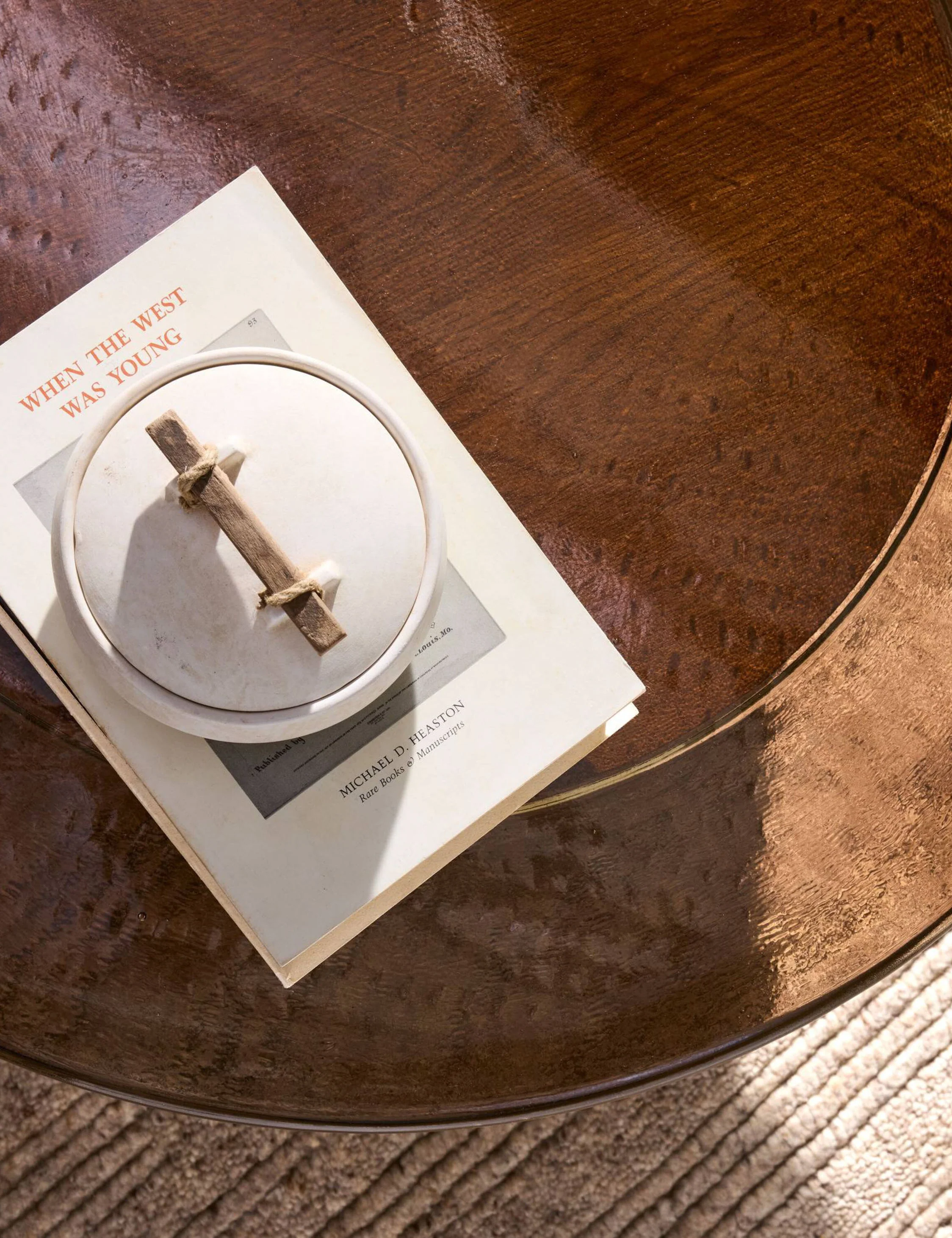 Rosenthal Round Coffee Table - Image 10