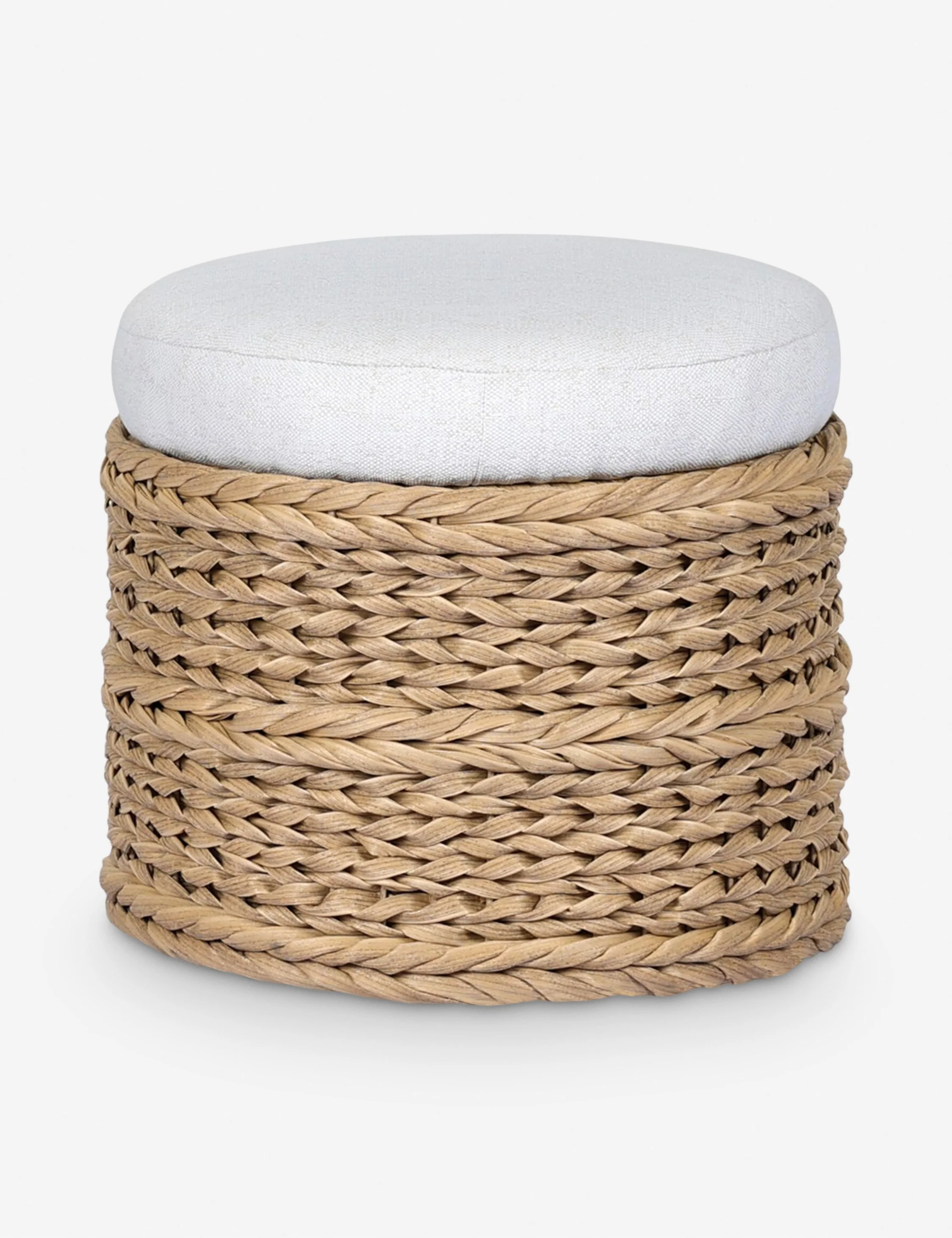 Rowan Indoor / Outdoor Round Ottoman by Amber Lewis x Four Hands - Image 3