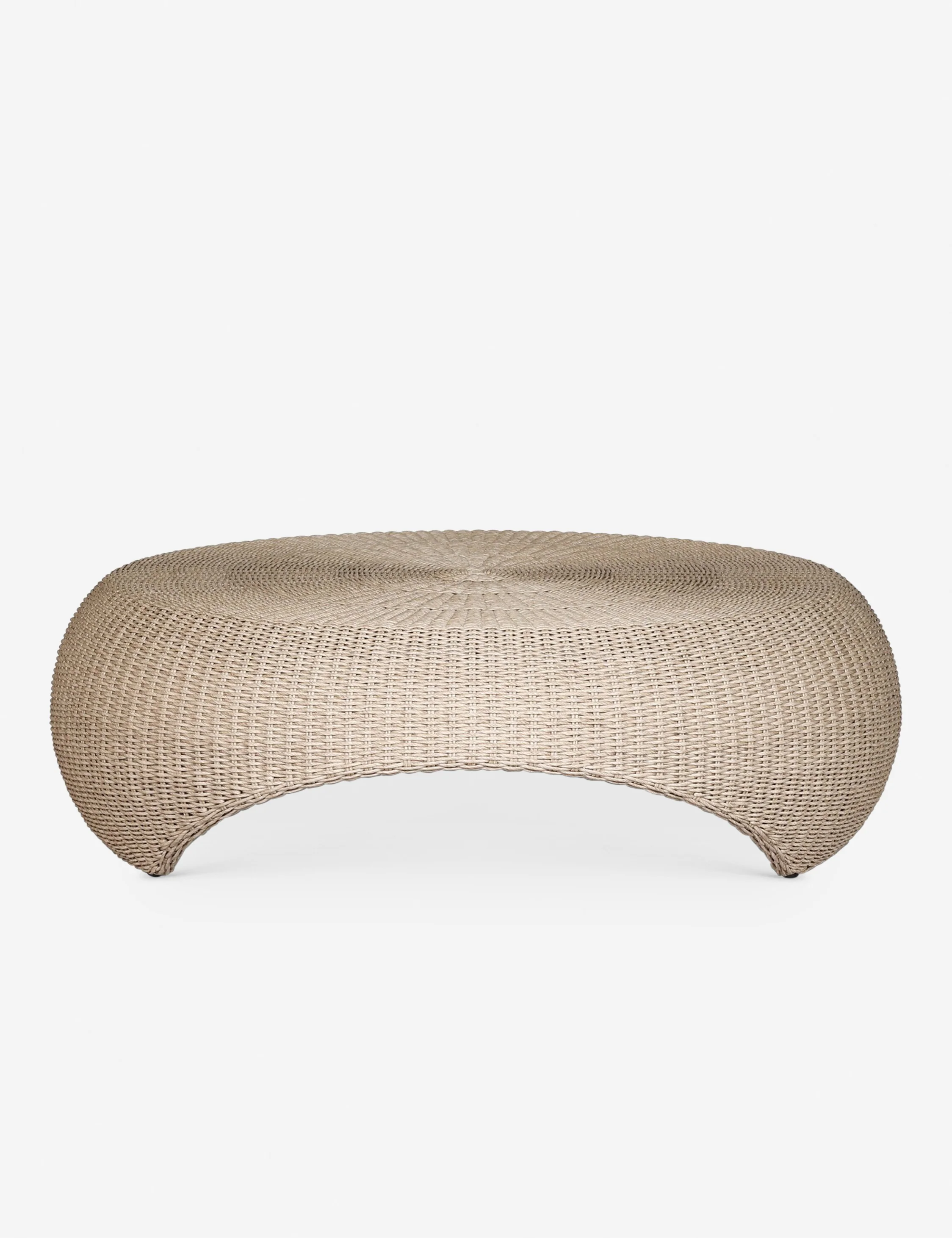 Salgado Outdoor Round Coffee Table - Image 2