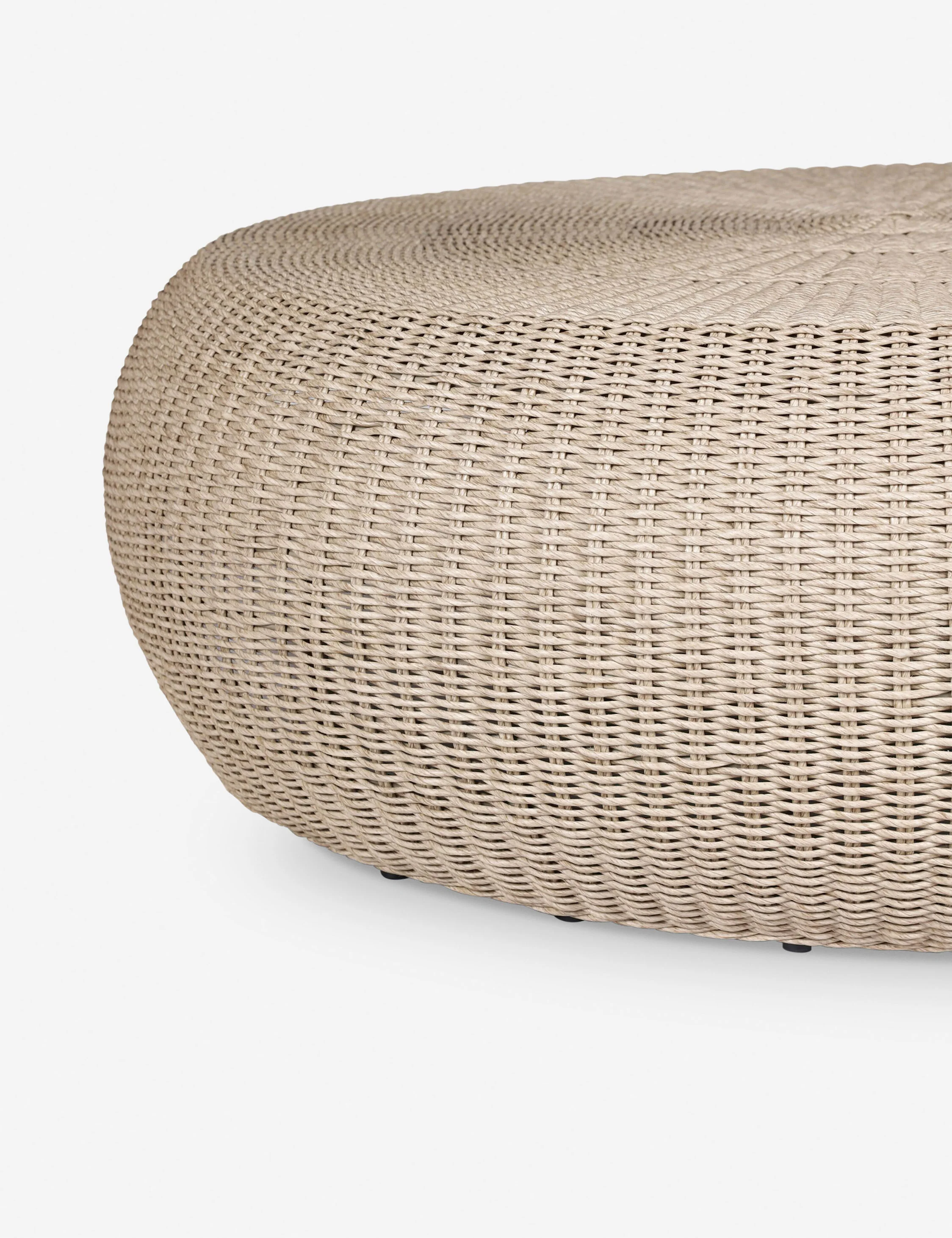 Salgado Outdoor Round Coffee Table - Image 3