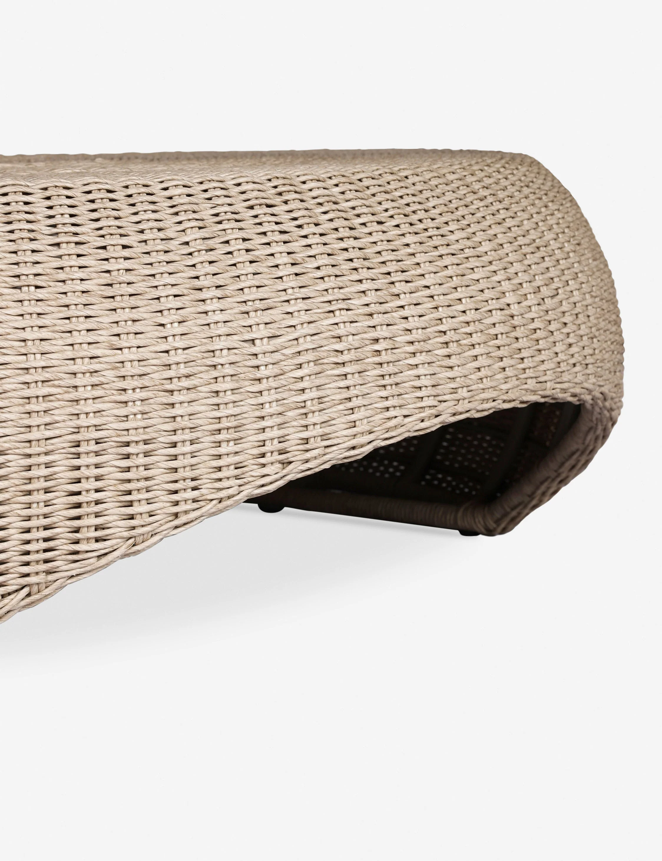 Salgado Outdoor Round Coffee Table - Image 4