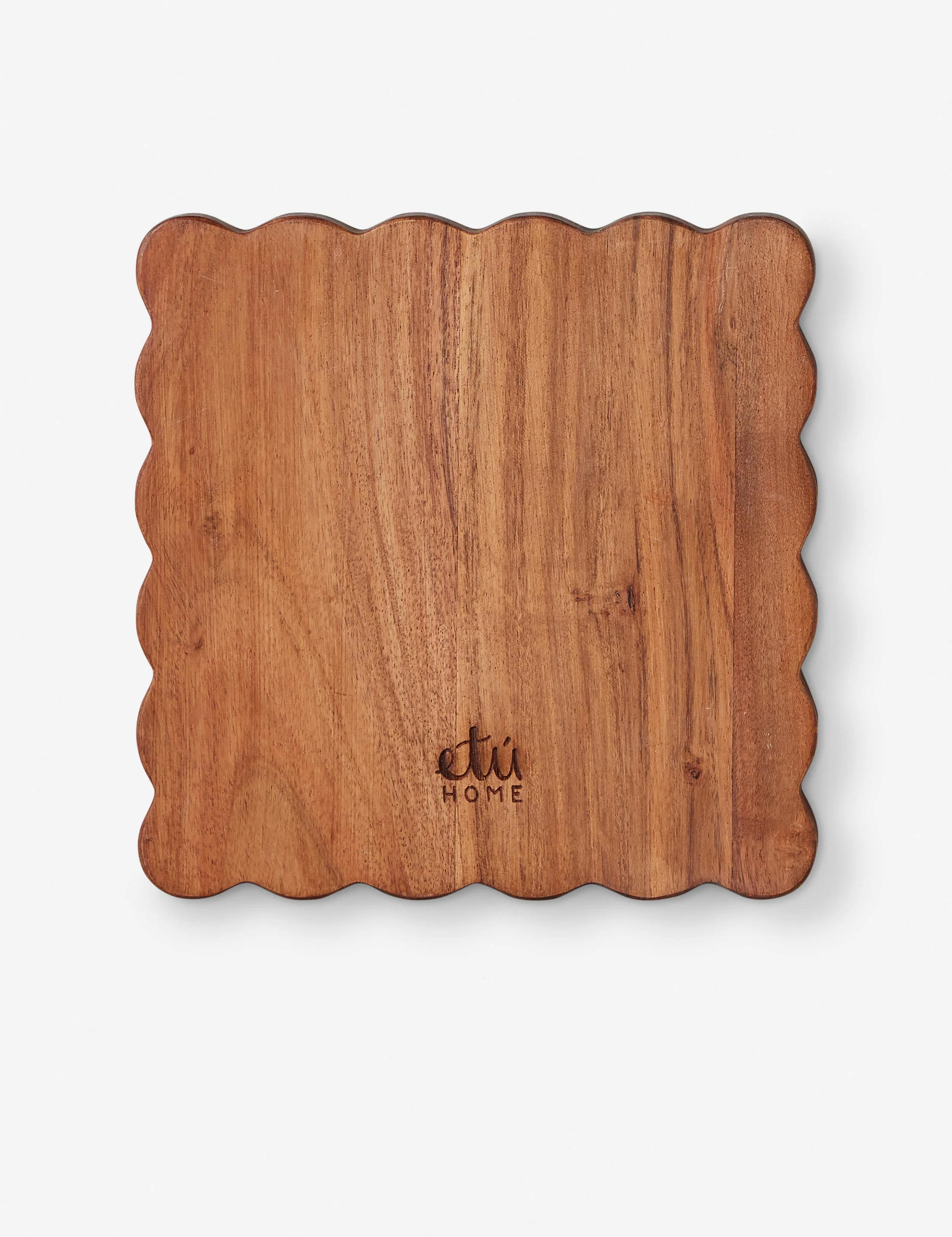 Scalloped Wood Appetizer Cheese Boards (Set of 2) by etúHOME - Image 3