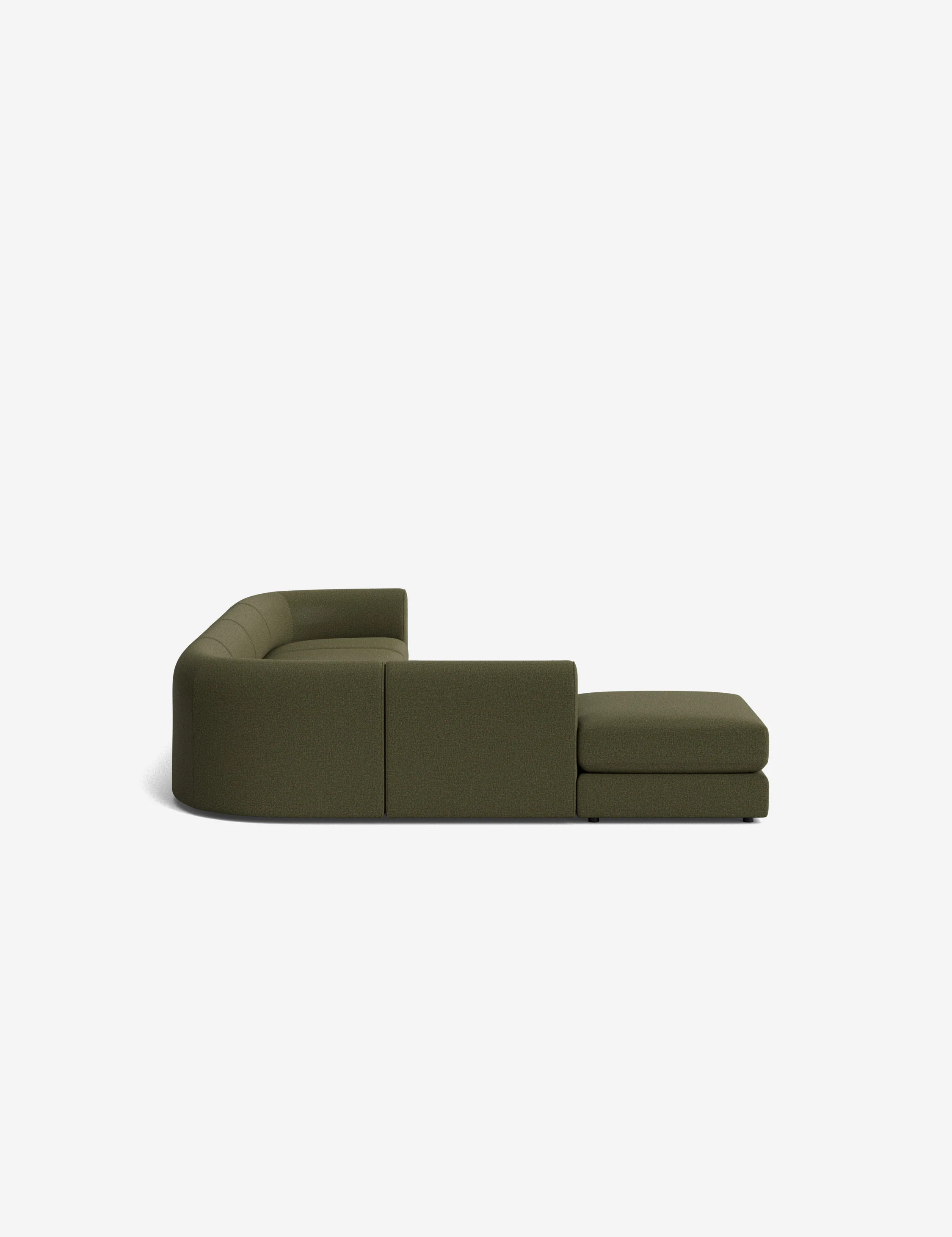 Sergio Modular Corner Sectional Sofa With Ottoman - Image 10