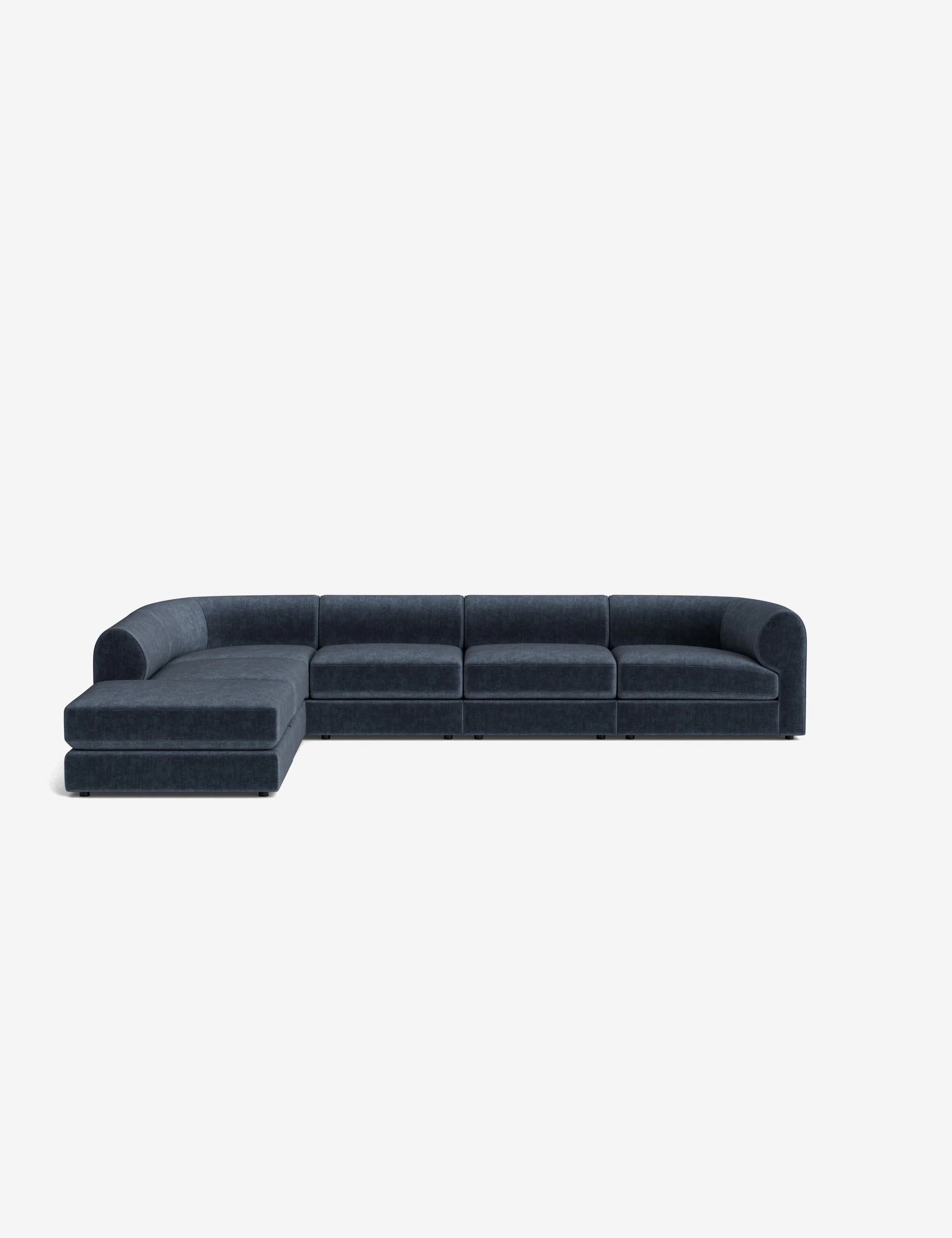 Sergio Modular Corner Sectional Sofa With Ottoman - Image 100